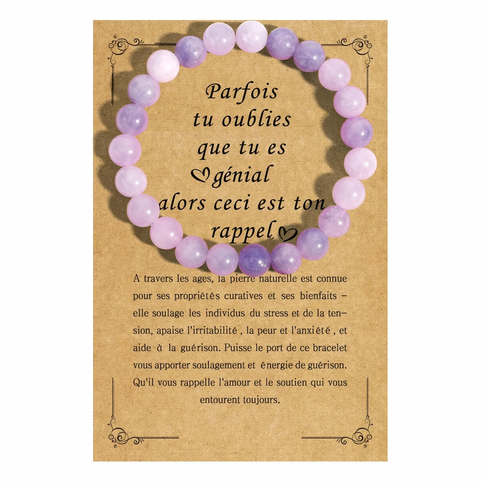 Bracelet Cadeau Inspirant Femme Motivationnel Fille Maman