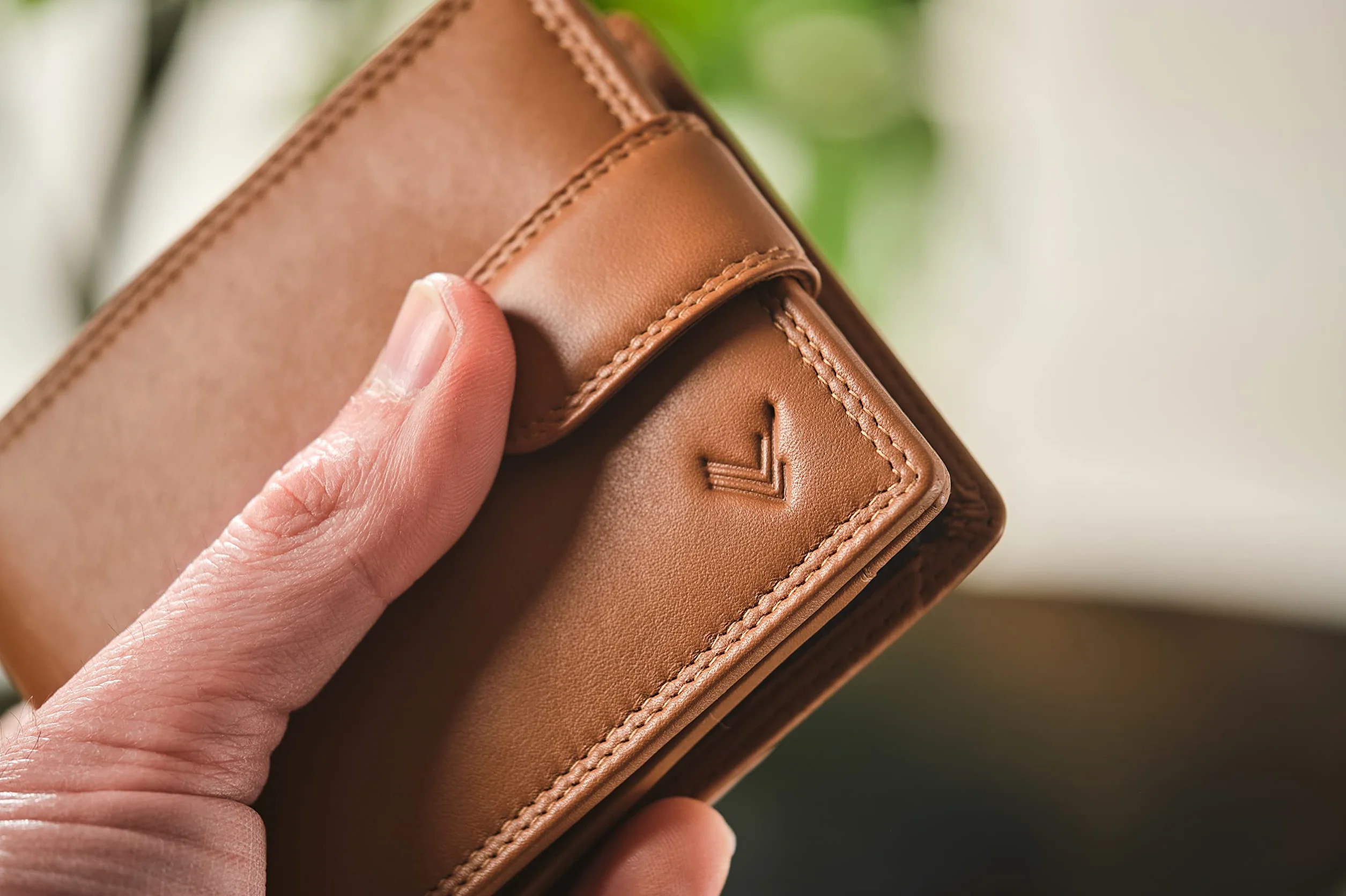 Portefeuille Homme Cuir Véritable avec Blocage RFID Grande Capacité
