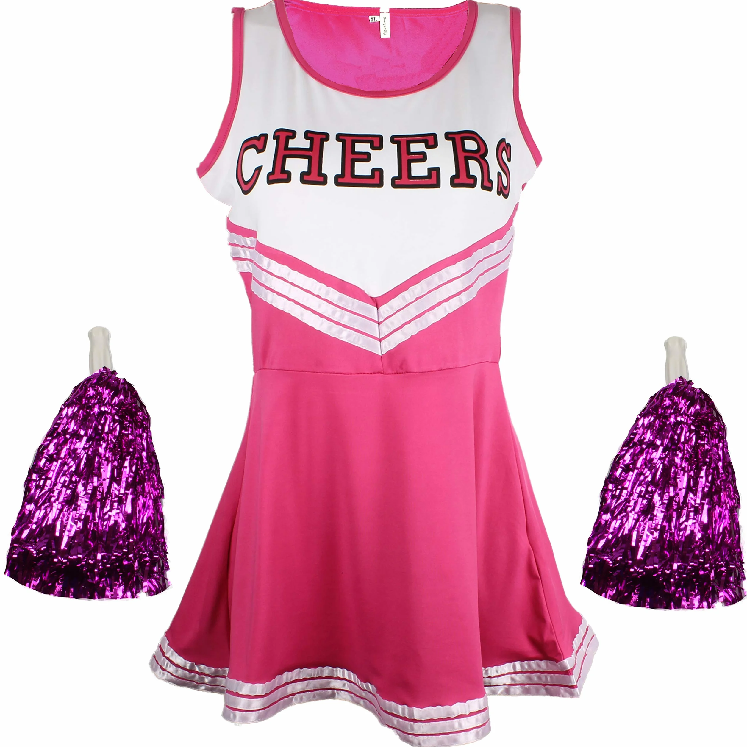 Costume High School Musical Uniforme de pom-pom girl avec pompons