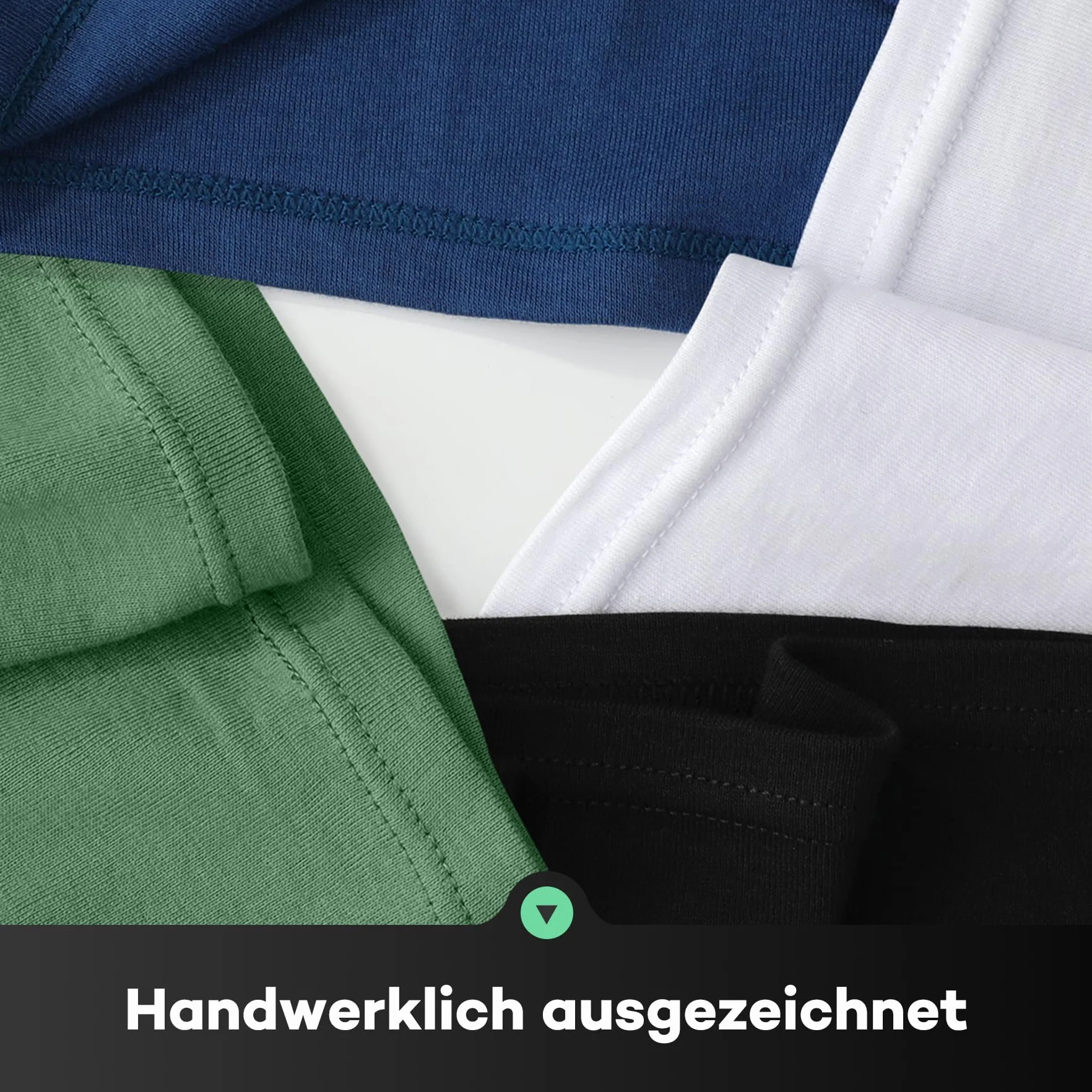 FALARY Débardeur Homme 100% Coton Lot de 3 Blanc Noir Bleu Olive S-5XL
