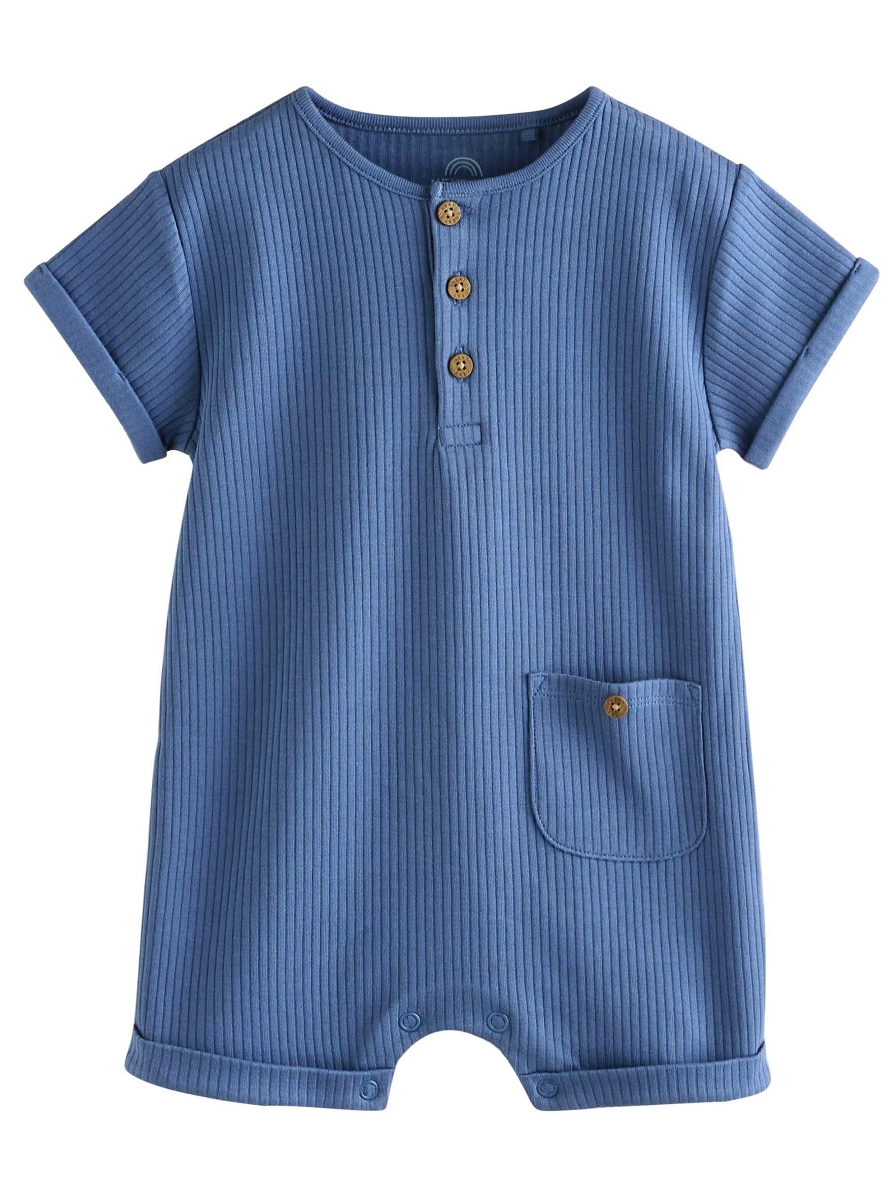 NEXT Bébé garçon Barboteuse col grand-père boutonné lot de 4