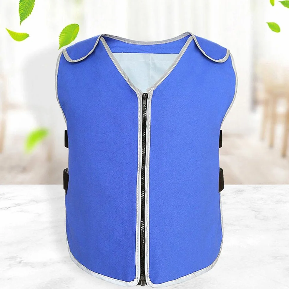 Gilet de refroidissement par glace réglable pour sports de plein air, pêche, cyclisme
