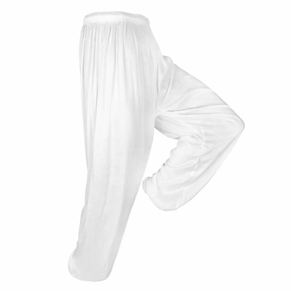 Fuji Mae Pantalon de Tai Chi Noir Bas serré