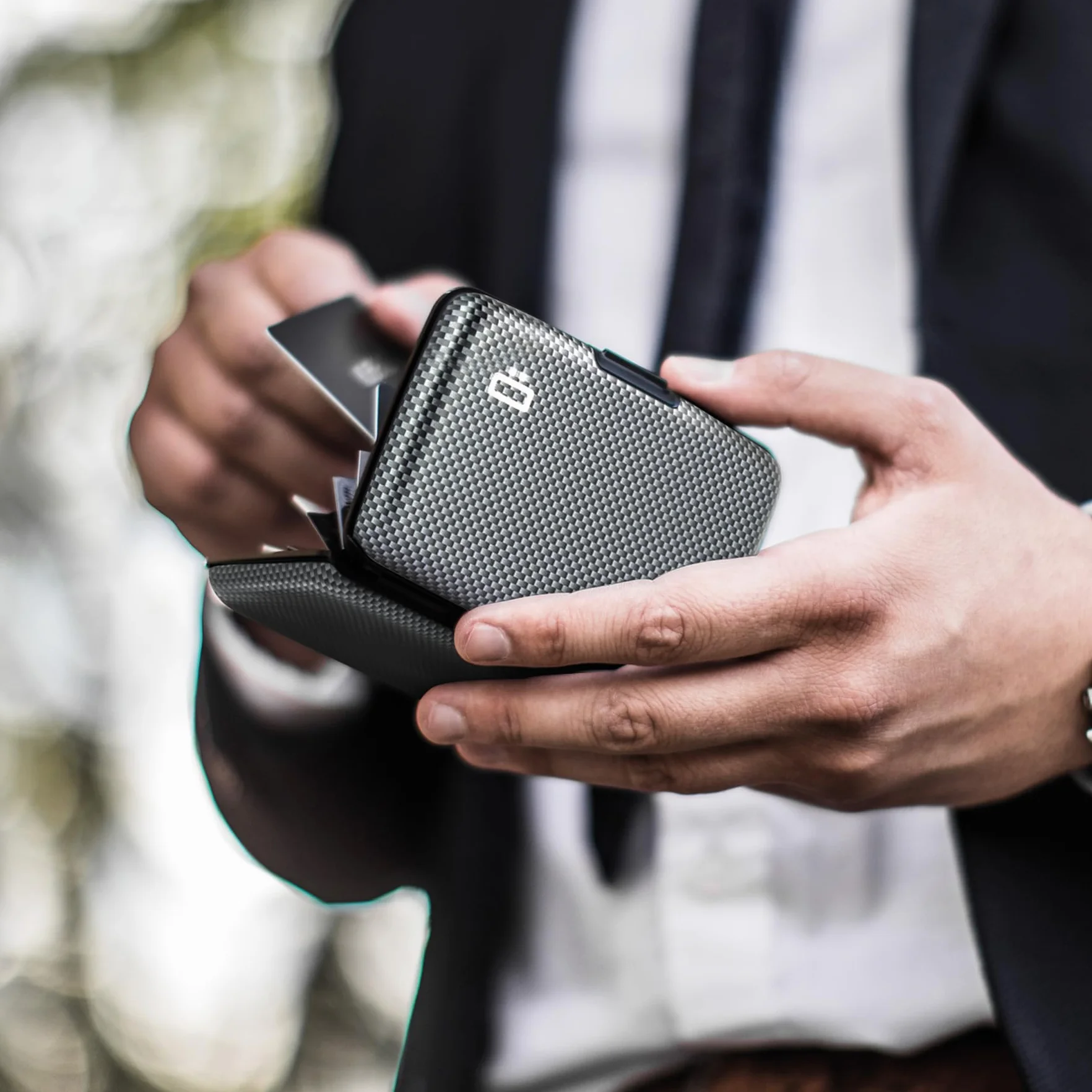 Porte-Cartes en Aluminium Protection RFID Smart Case Stockholm V1