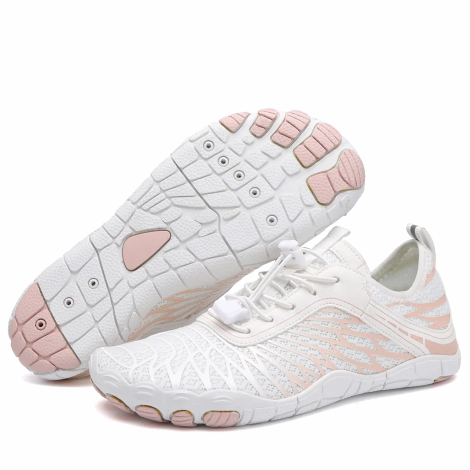 AONETIGER Chaussures Aquatiques Homme Femme Chaussures d'eau Léger Respirant Séchage Rapide Antidérapant Surf Nager Plongée 35-47EU