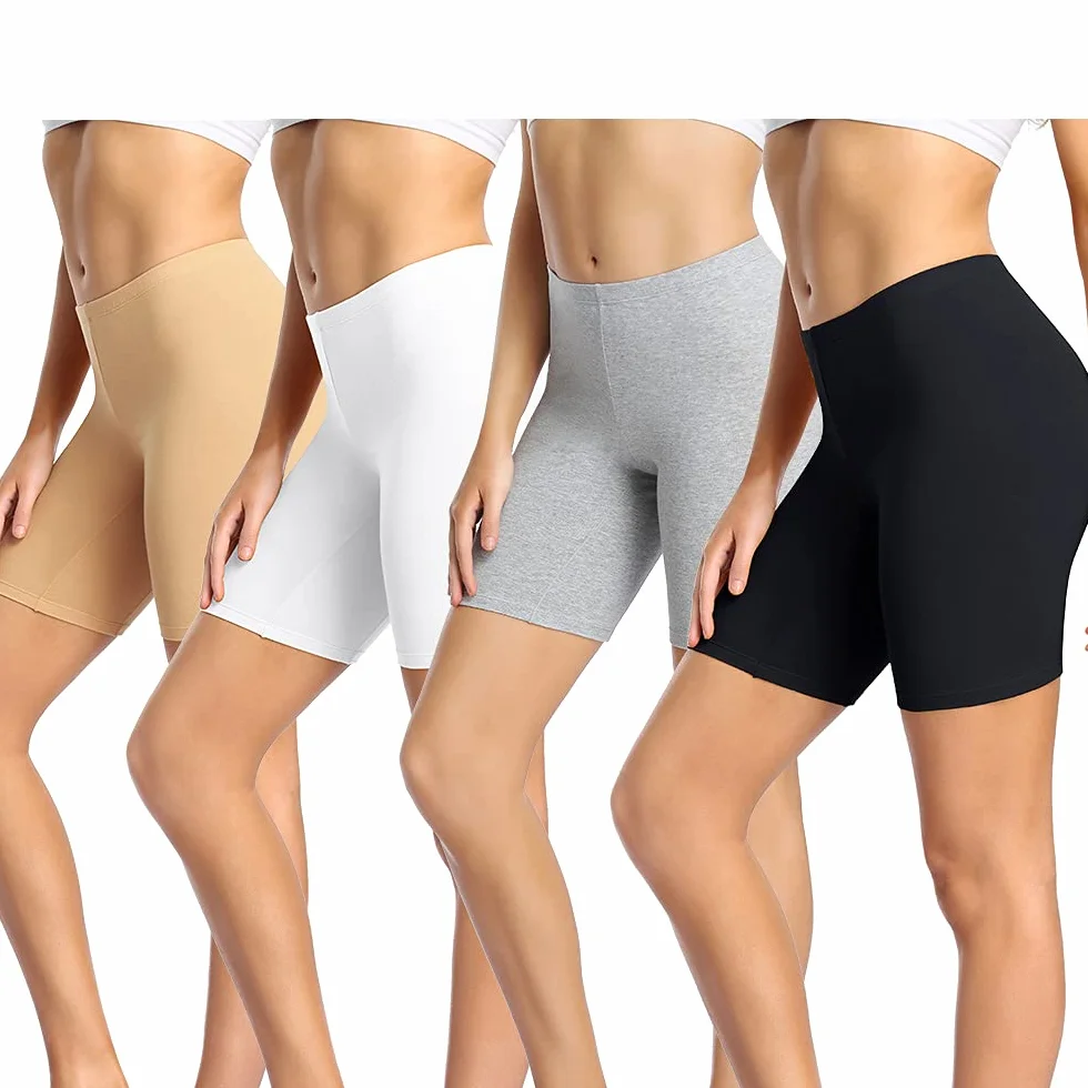 wirarpa Anti Frottement Cuisse Femme Short sous Robe Panty Coton Lot de 4