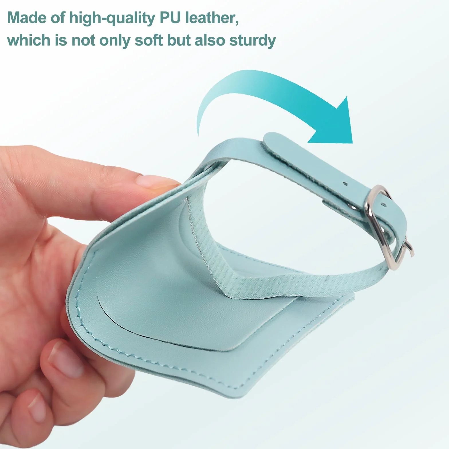 Redamancy Etiquette Valise 4 Pièces Pu Cuir avec Carte Informations Personnelles