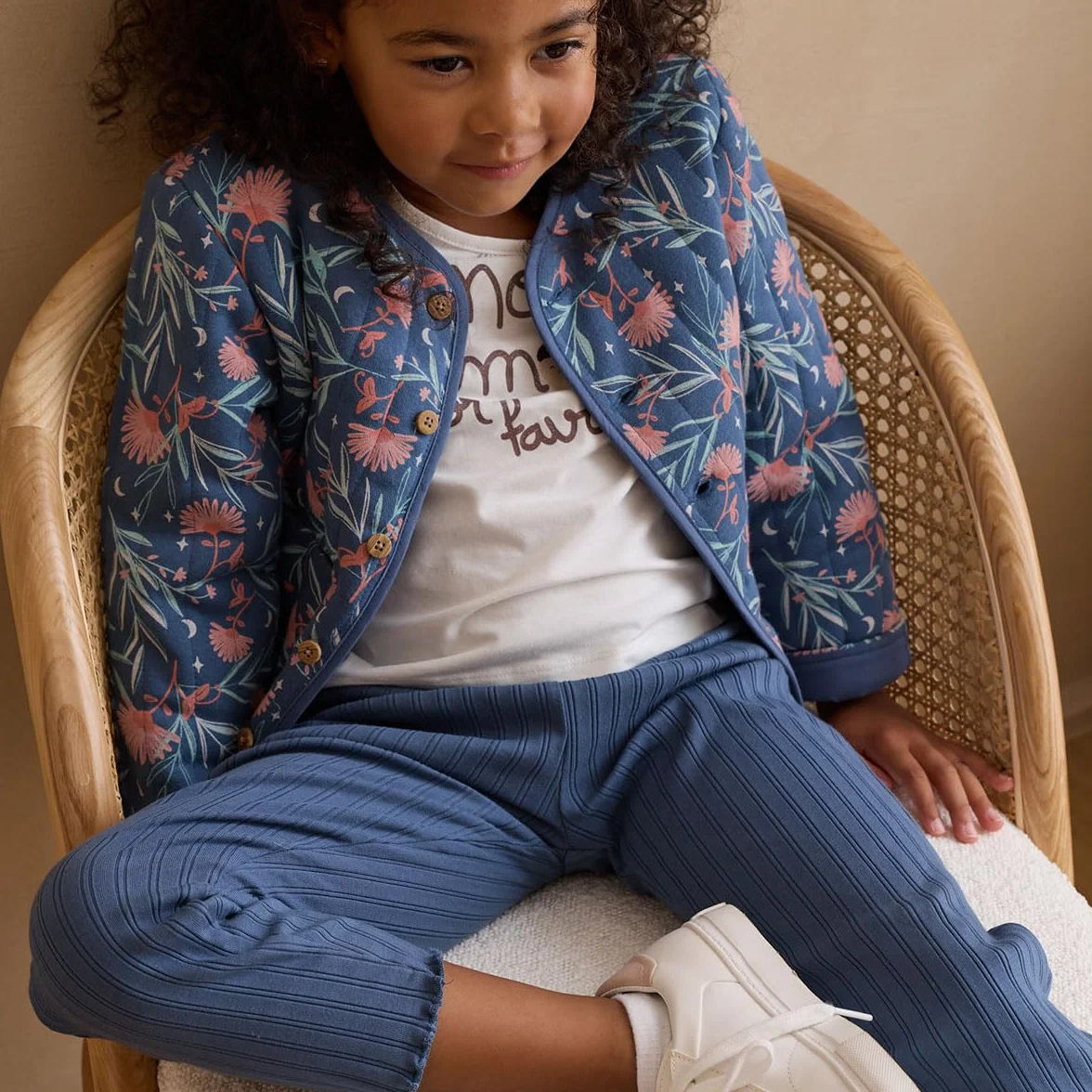 Petit Béguin Dina Veste Enfant Coton Matelassé