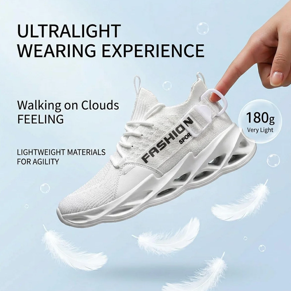 Chaussures de Course Homme Femme Running Sport Fitness Jogging Sneakers Multicolore EU 36-46