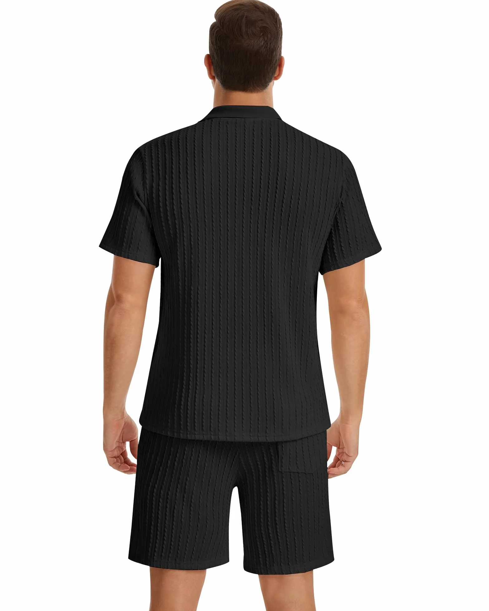 Survêtement Homme Ete Casual Tenue Hawaïenne Légère Tracksuit pour Usage Quotidien Vacances