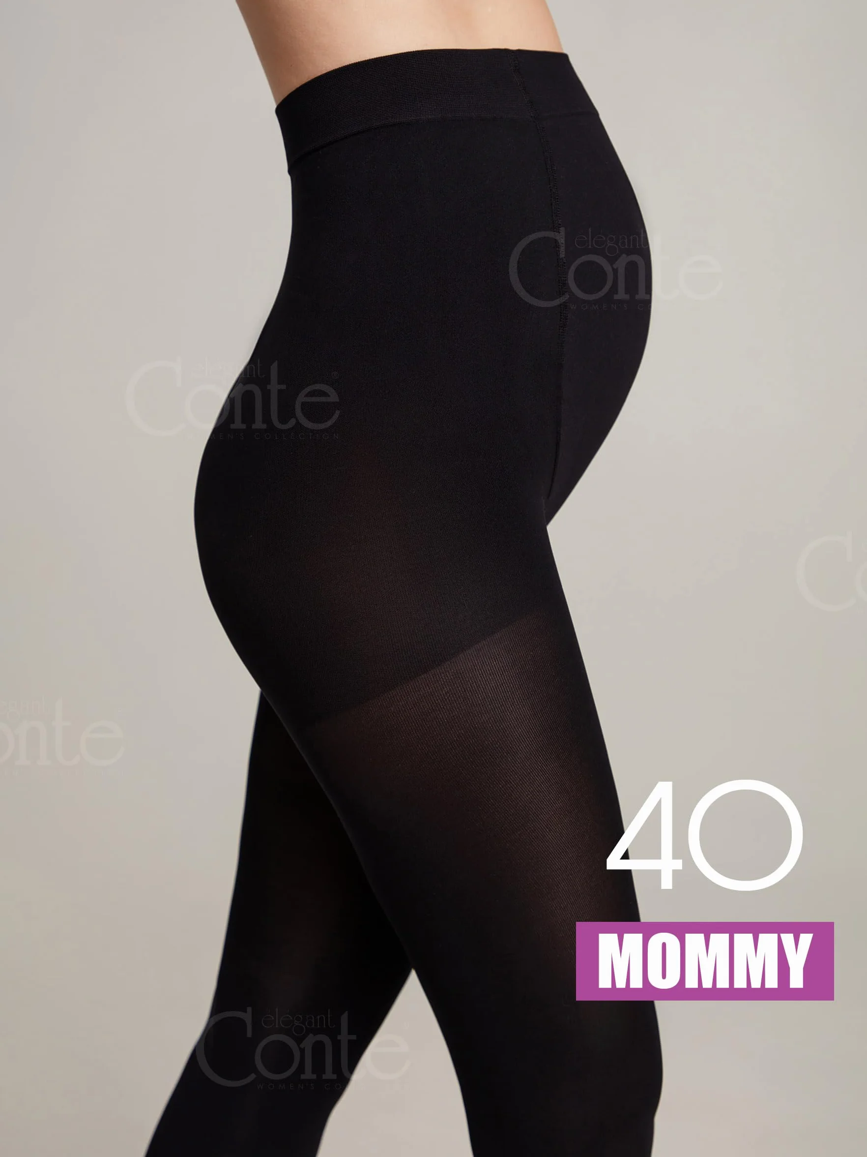 Conte Collant Maternité 40 DEN Femmes Enceintes Taille Couleur