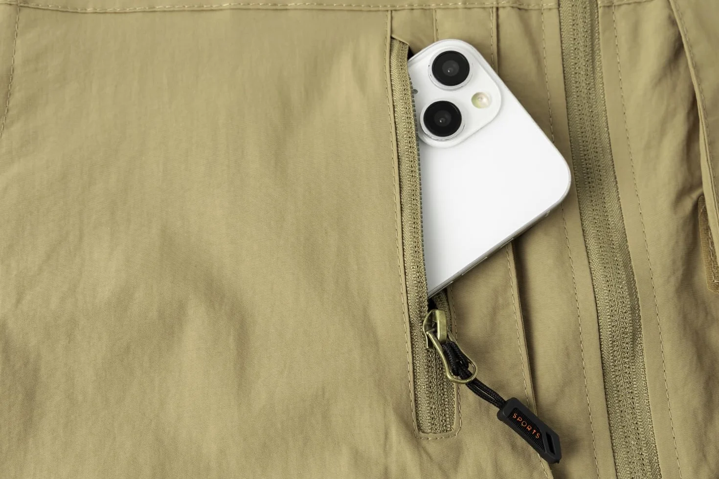 Gilet de Pêche Léger Homme Sans Manche Veste Extérieur Camping Séchage Rapide Photographie Multipoches