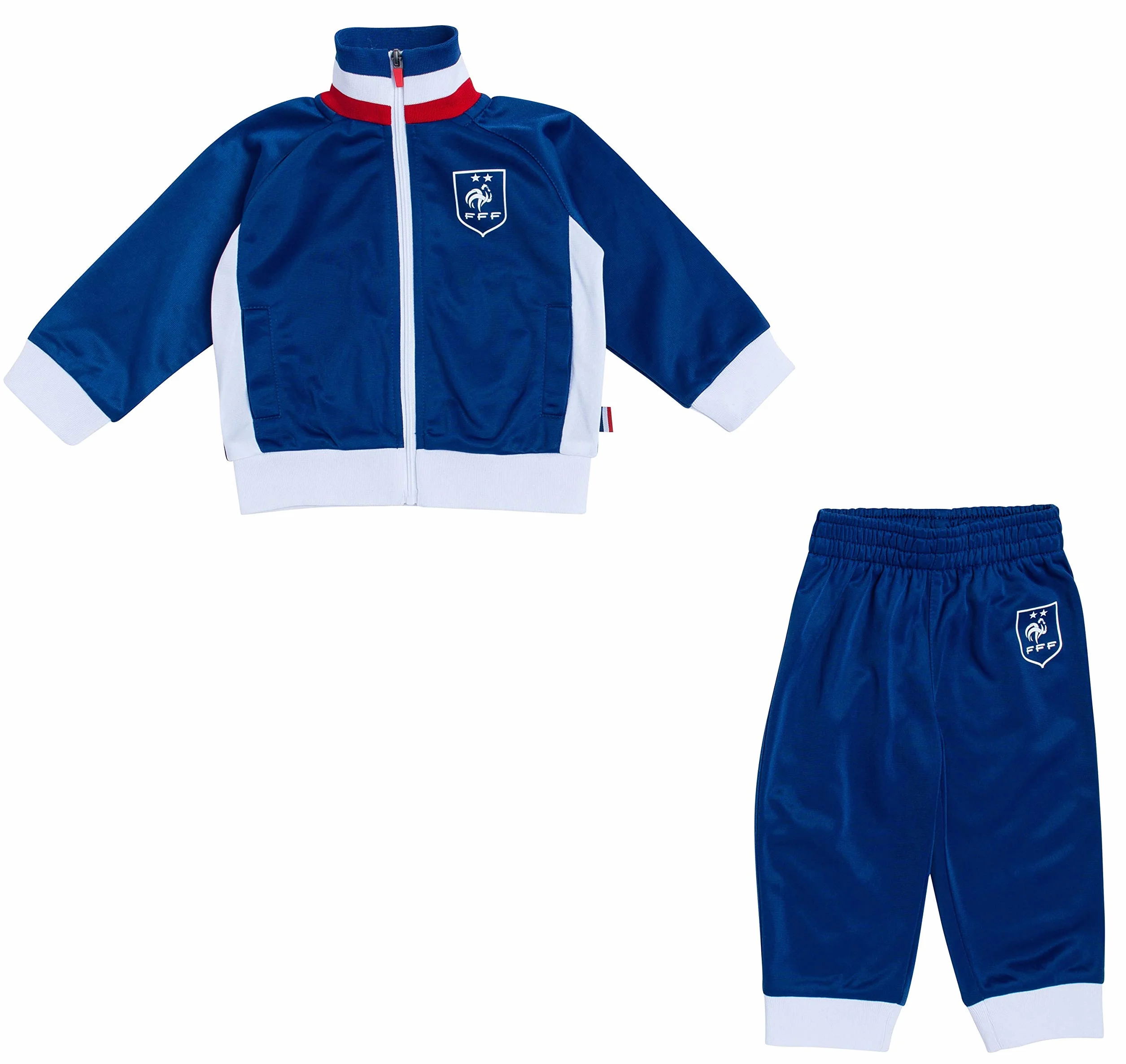 Equipe de France de Football FFF Survêtement bébé 2 étoiles Collection Officielle
