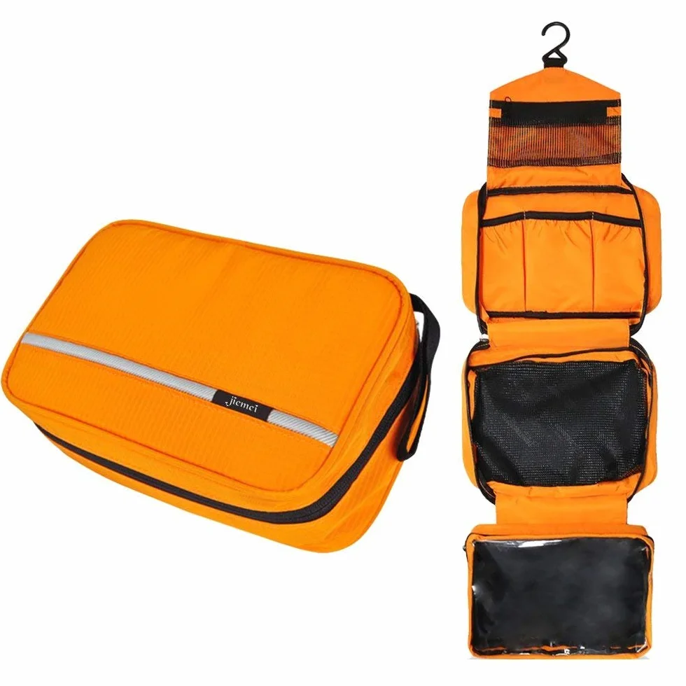 Sac de Toilette Suspendu étanche JIEMEI Pliable Hommes Femmes 2 Paquets