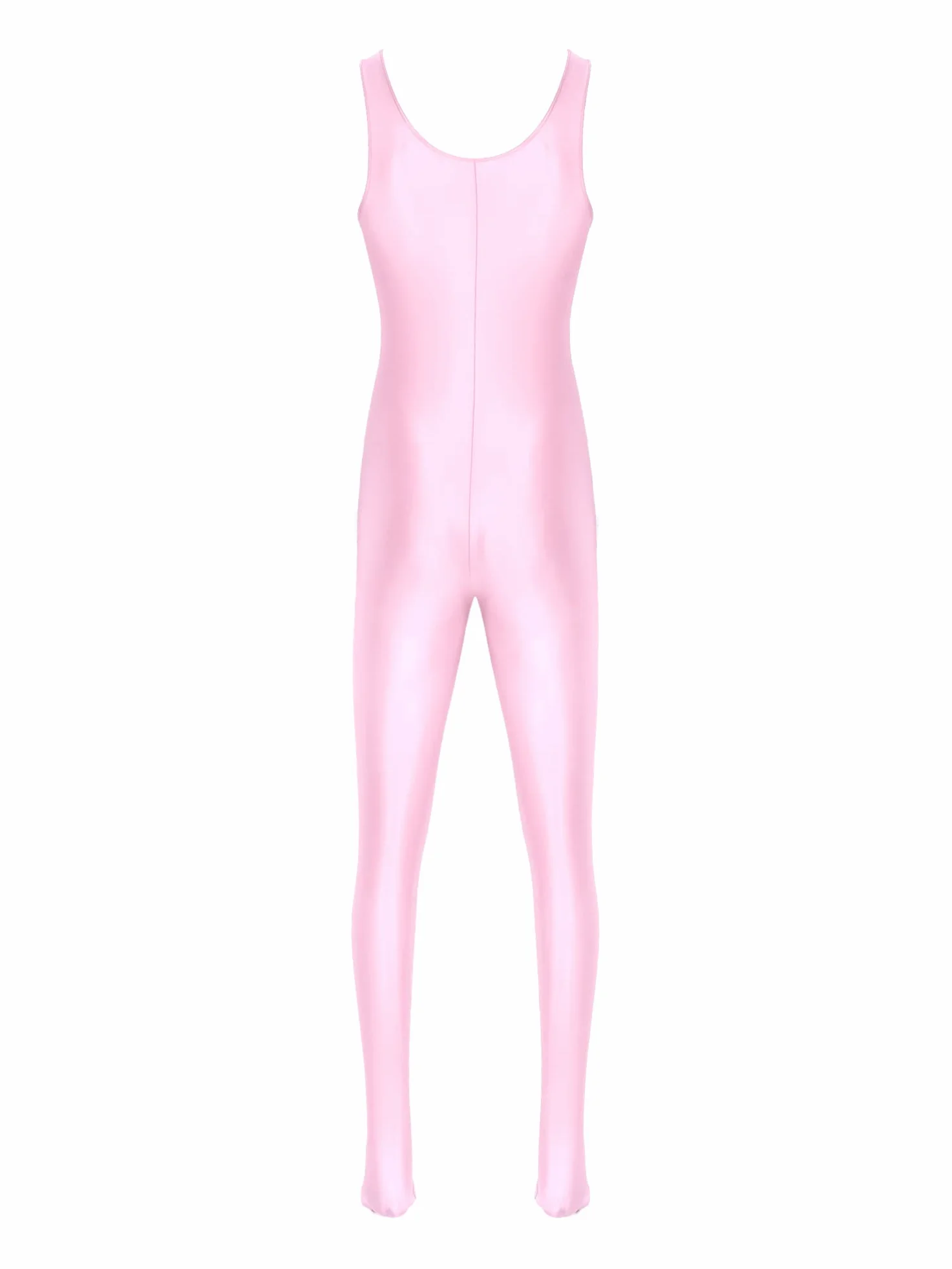 Alvivi Homme Justaucorps de Danse Sport Gymnastique Body sans Manches Leggings