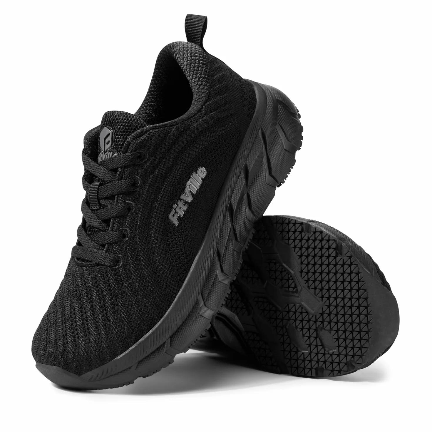 FitVille Chaussures de Running Homme Extra Larges Baskets Légères Jogging Sport Respirantes