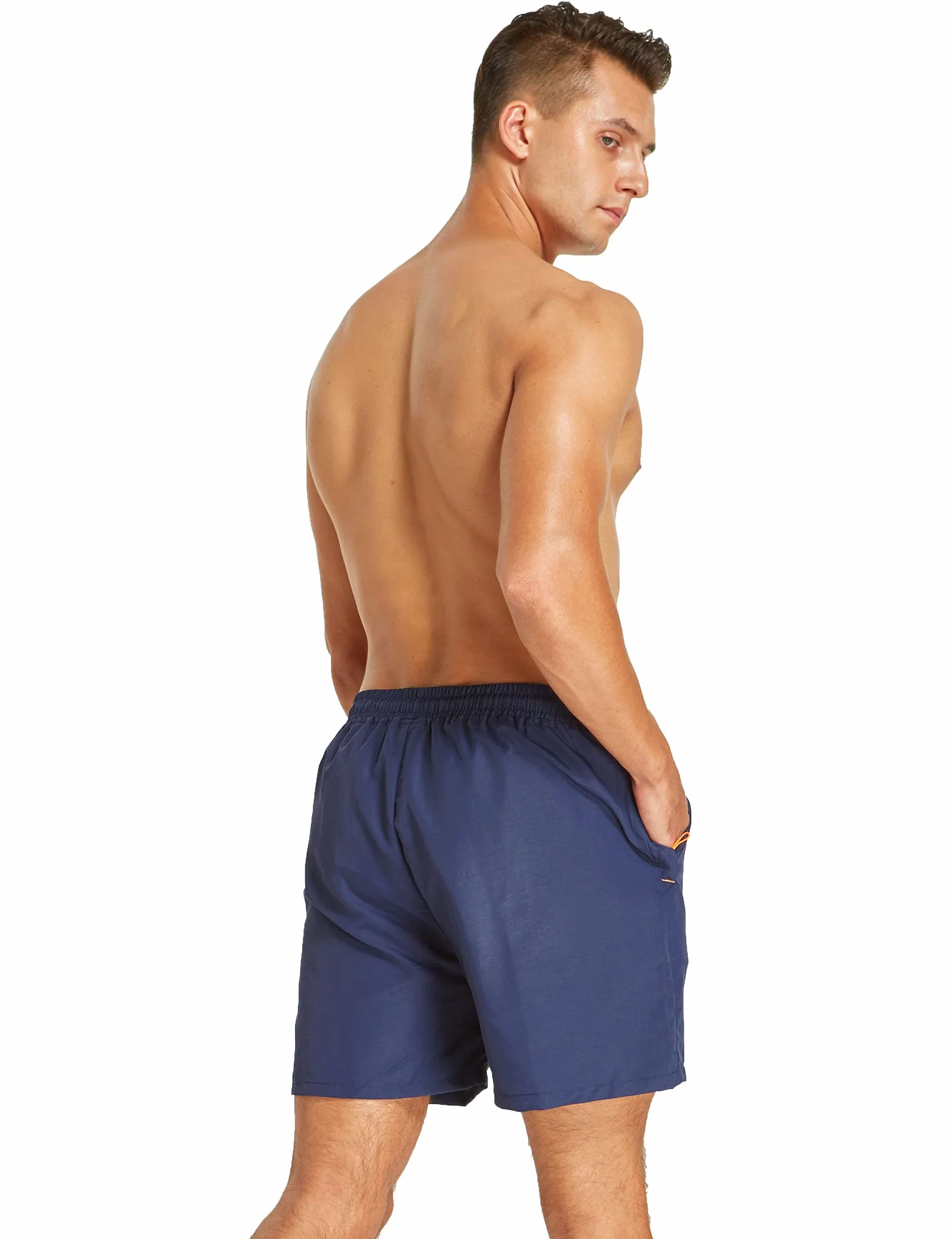JustSun Short de Bain Homme avec Poches Zippées Étanche Séchage Rapide