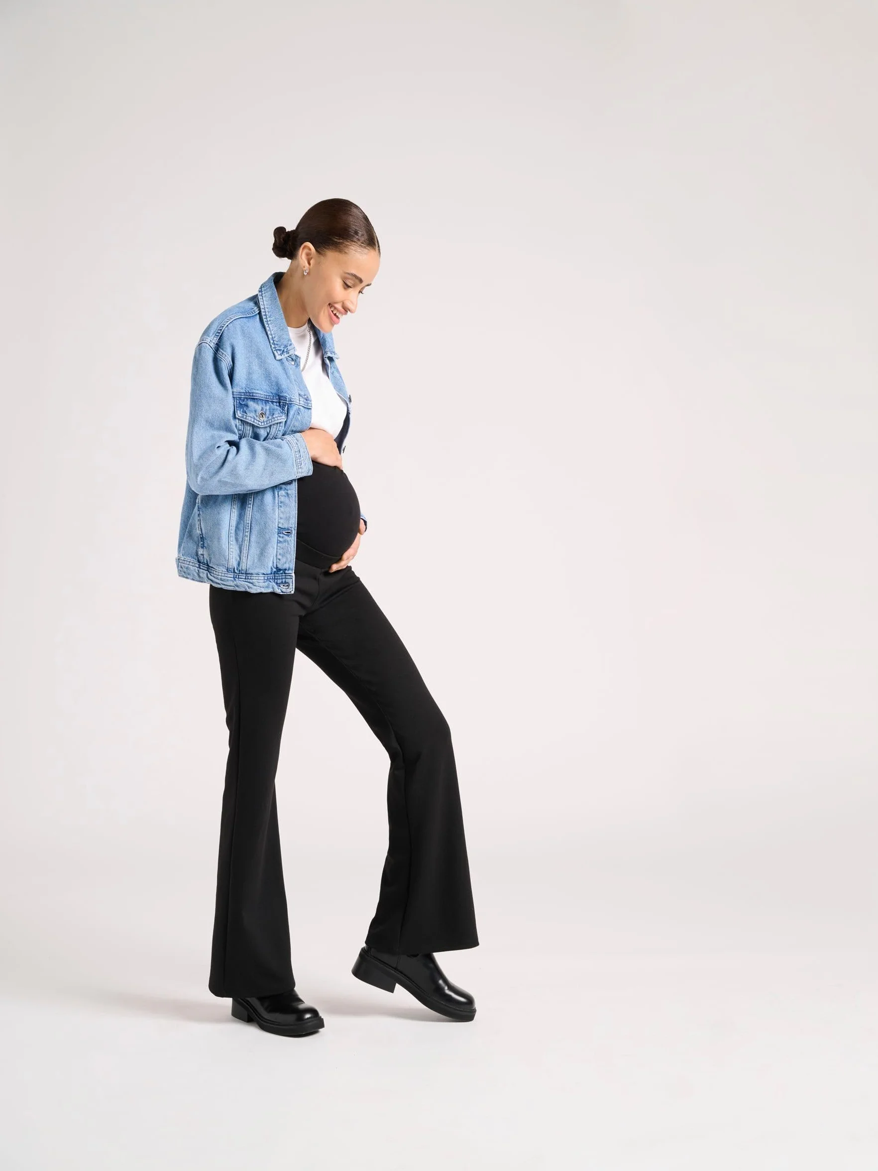 ONLY MATERNITY Olmfever JRS Pantalon Stretch Femme