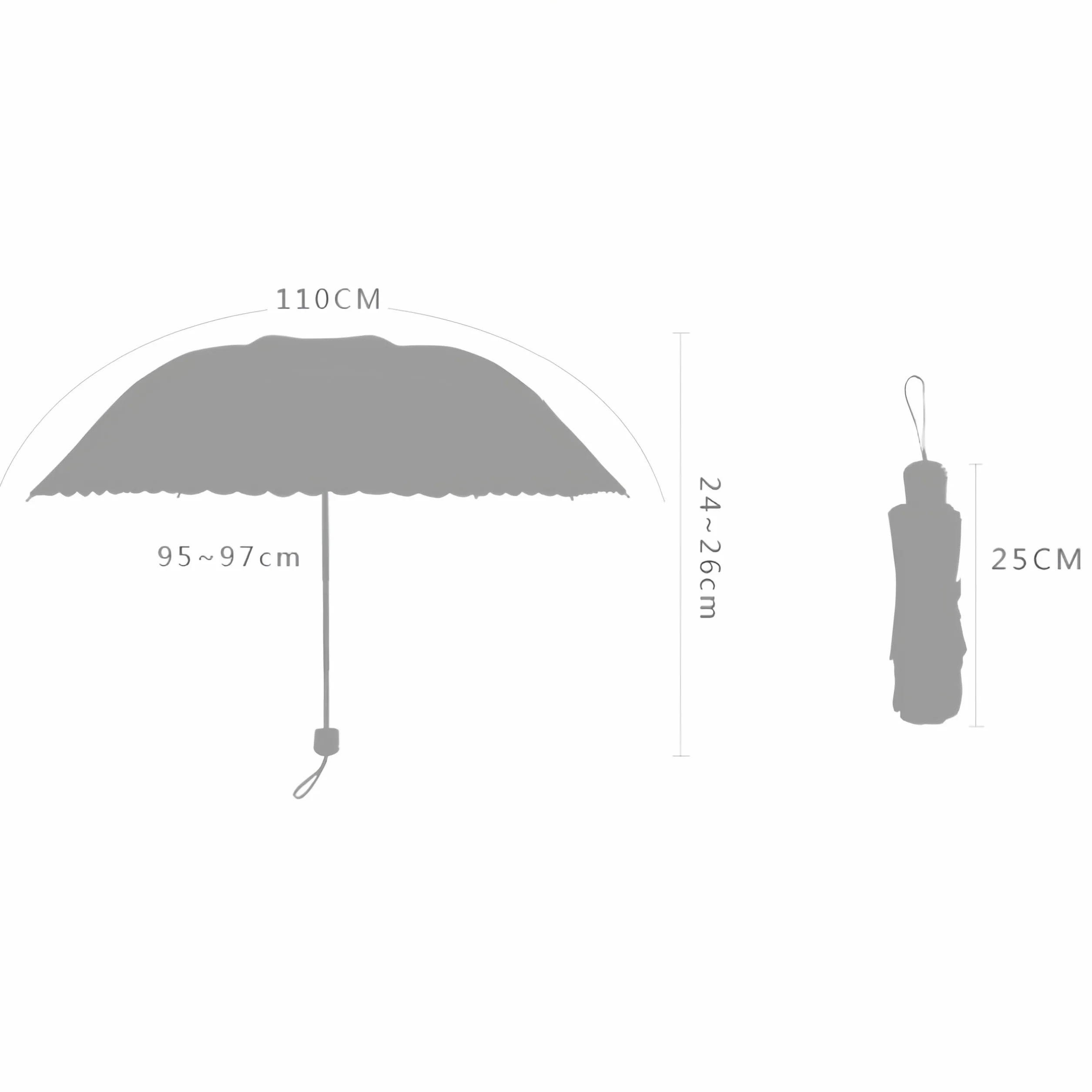 Parapluie Anti-UV Ombrelle en Dentelle Motif Feuilles Jaunes pour Femme Mariage