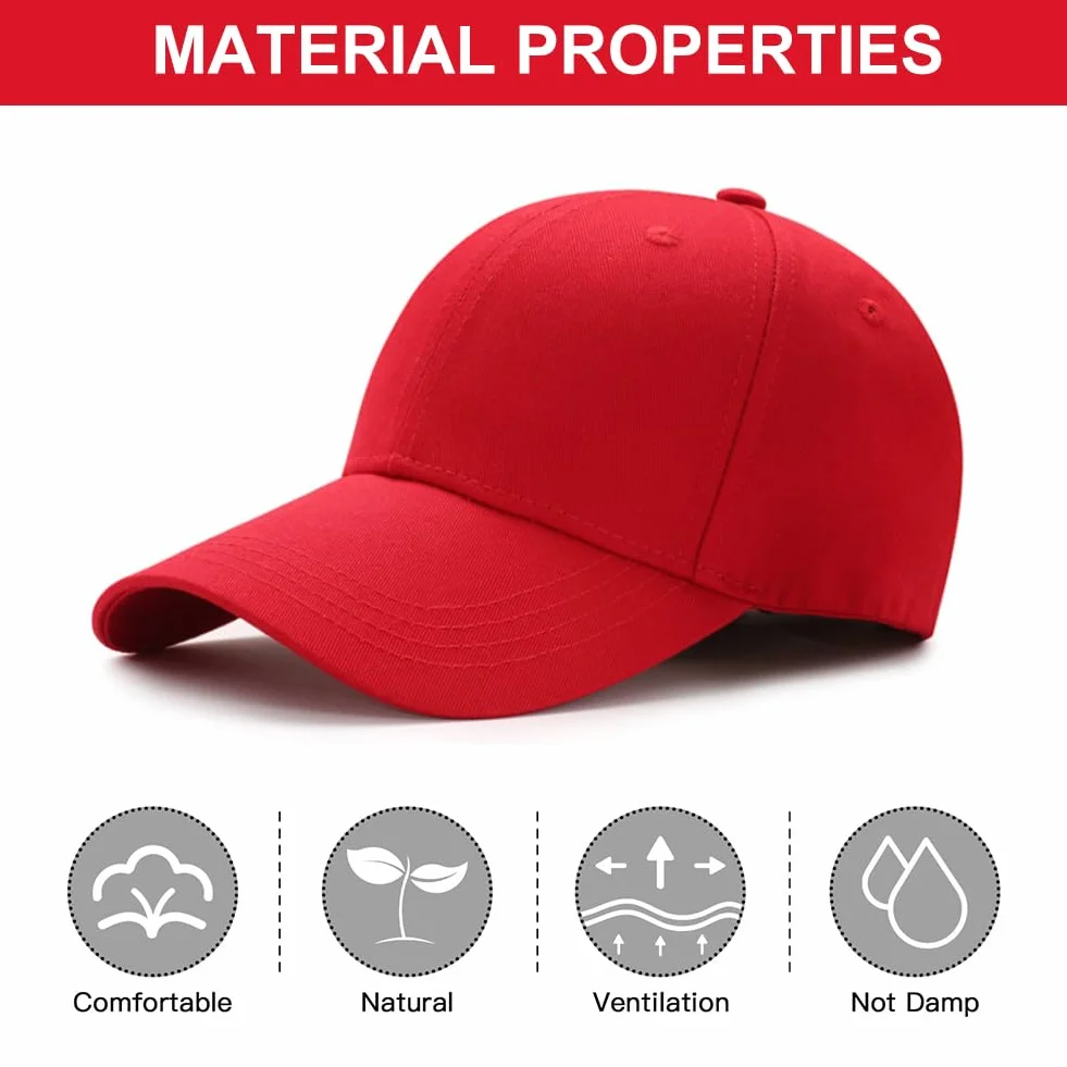 Casquette de Baseball Homme Femme Réglable Snapback