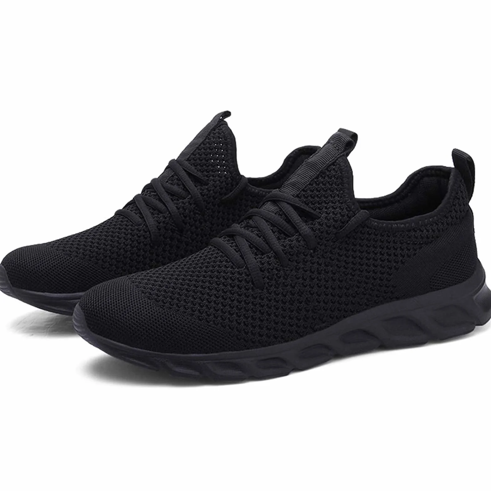 Chaussure de Running Homme Sport Fitness Sneakers Mesh Gym Outdoor Trail Tennis Training Jogging