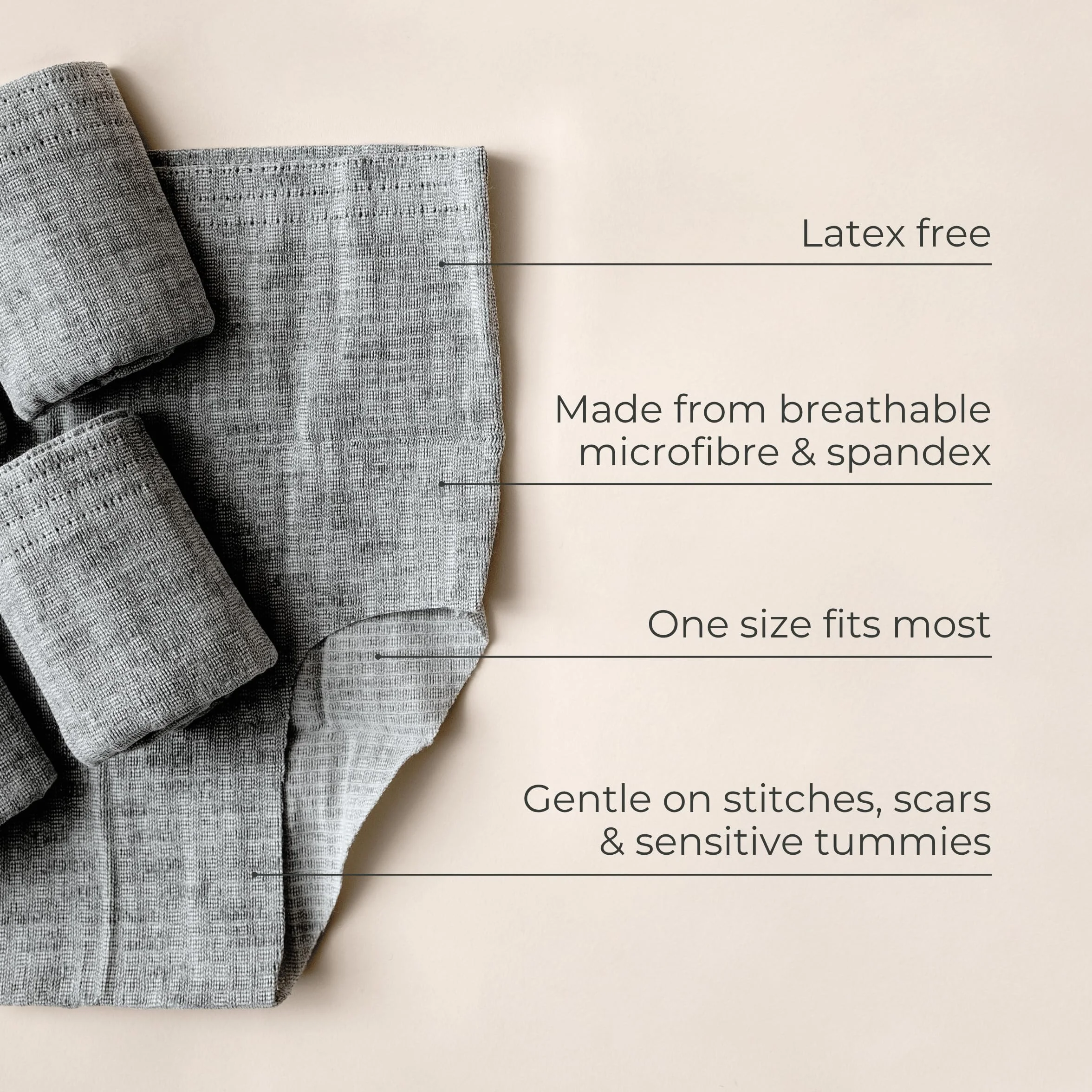 Lansinoh Slips Filet maternité lavables X4 - sous-vêtements doux et respirants pour post-partum