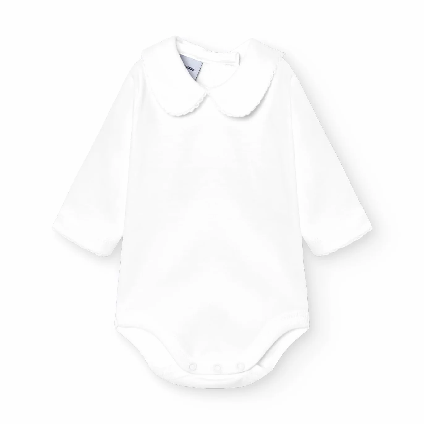 Body bébé 100% Coton Manches Longues col élégant Hypoallergénique Doux Respirant Peaux sensibles Bébé garçon Fille