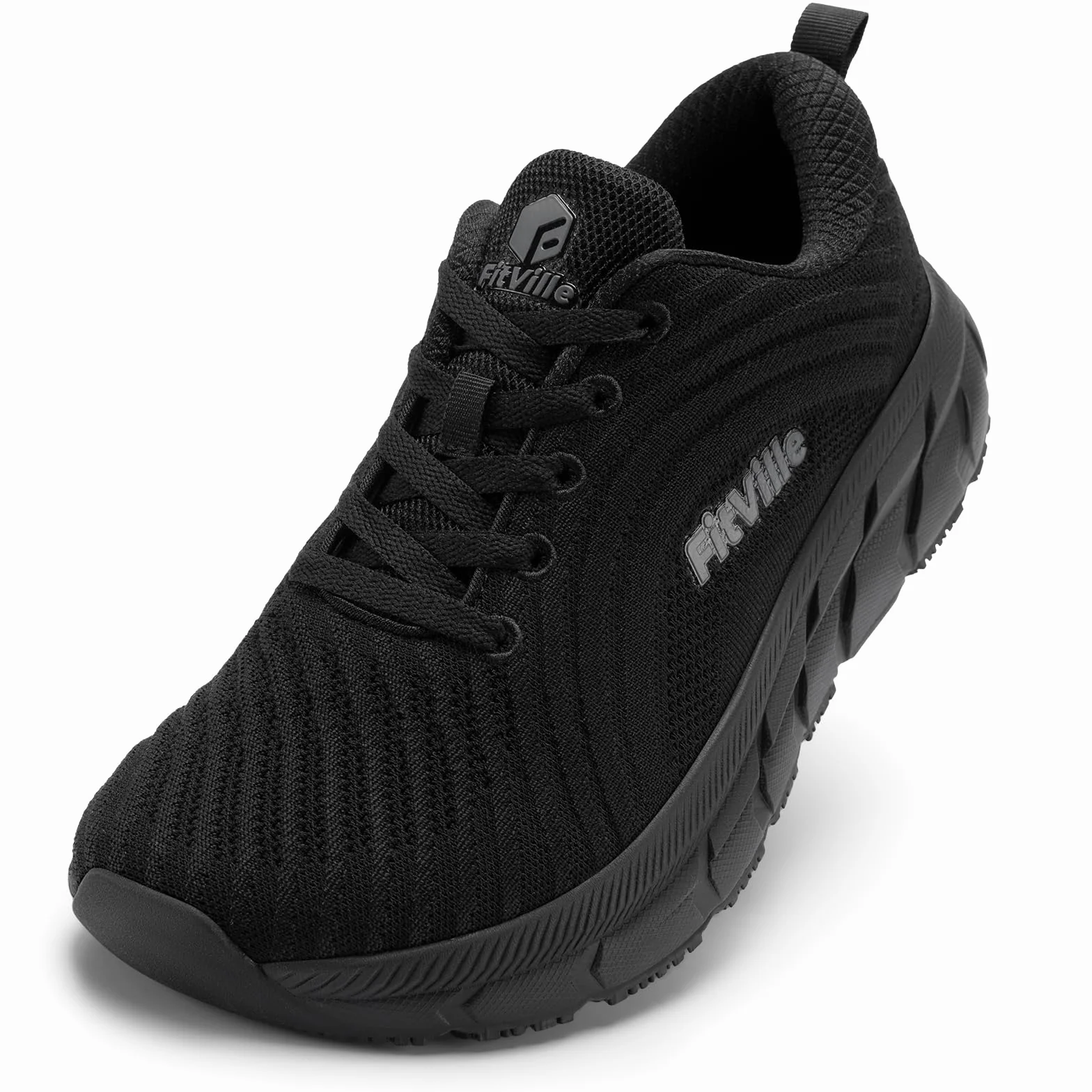 FitVille Chaussures de Running Homme Extra Larges Baskets Légères Jogging Sport Respirantes
