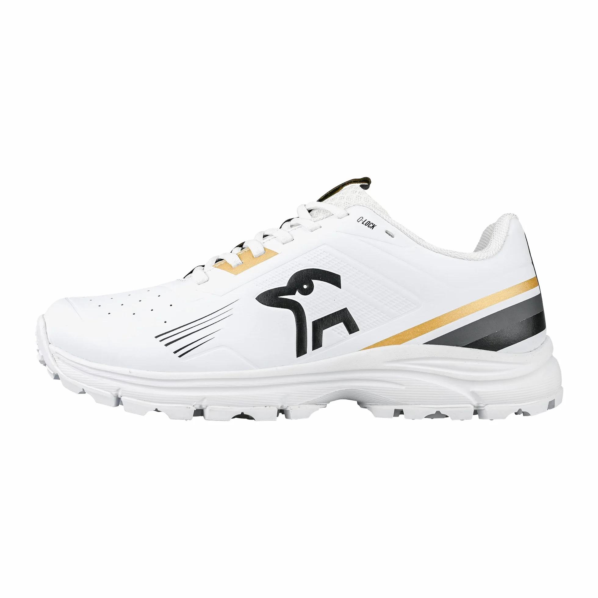 KOOKABURRA KC 3.0 Rubber Sole Cricket Shoe Gold/Black