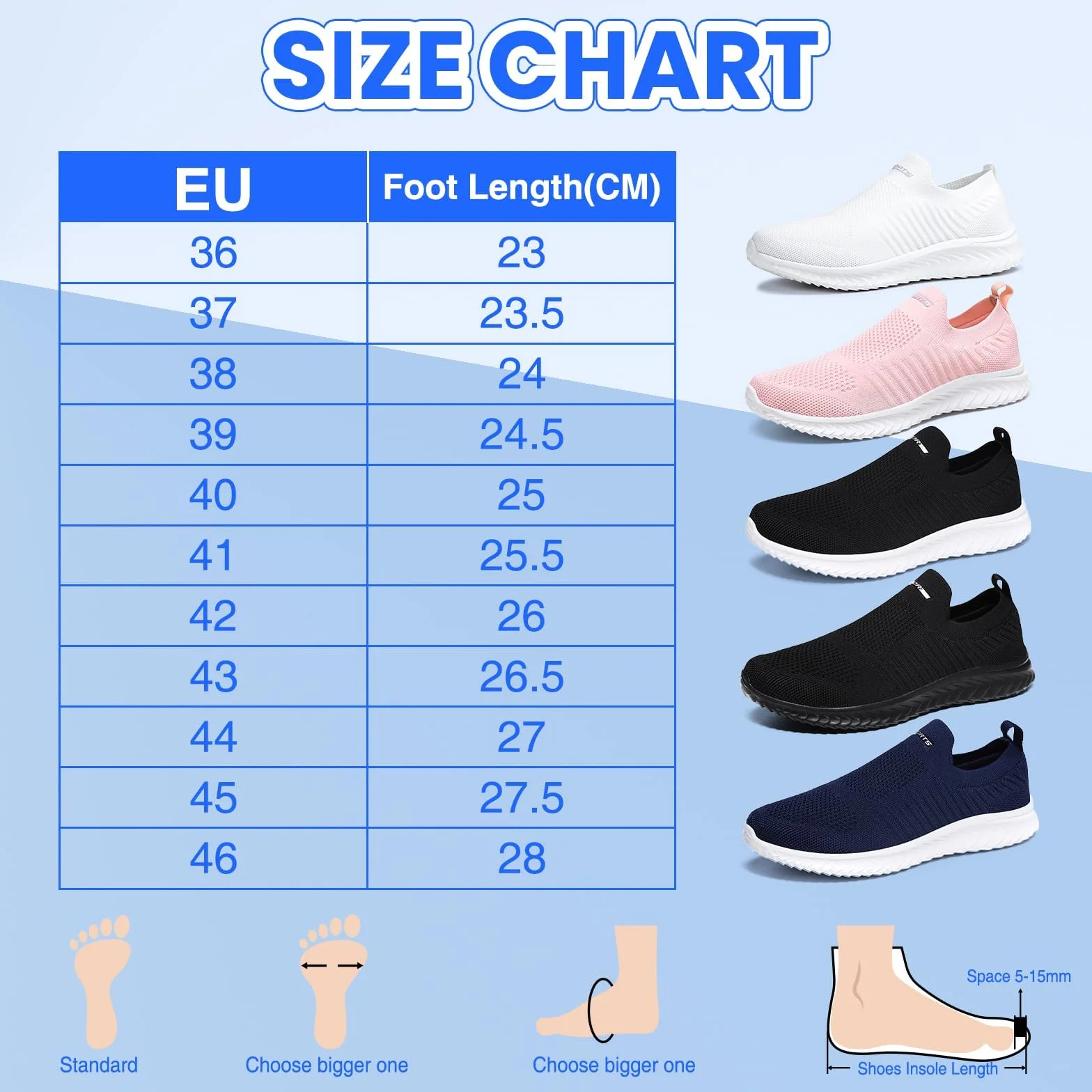 Slip on Basket Sneakers Femme Homme Chaussures de Sport Running Mode Respirant Légère Confort Fitness Jogging Walking