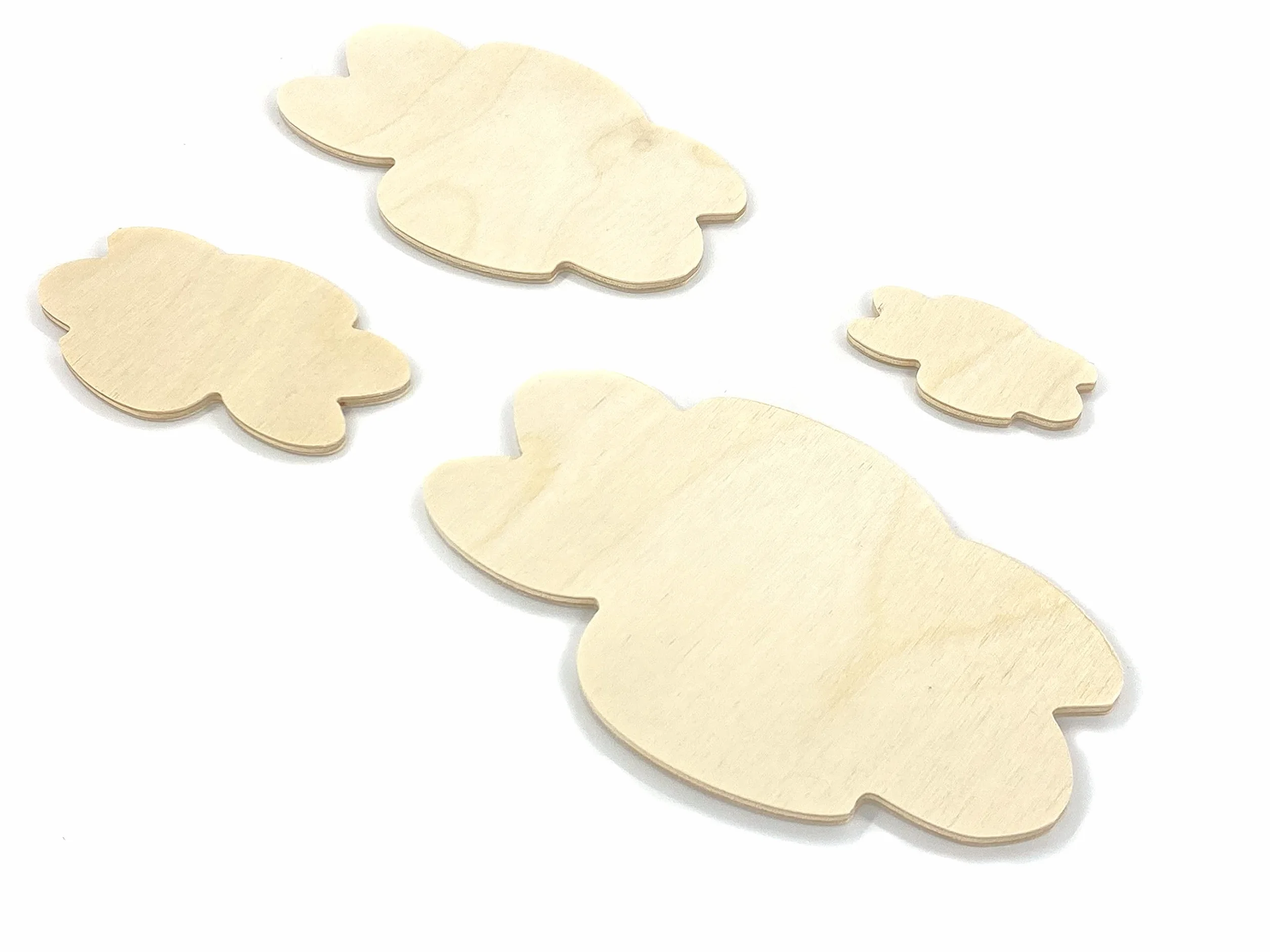 Lettres en bois naturel 20 cm 35 cm 6 polices accessoires peinture bricolage