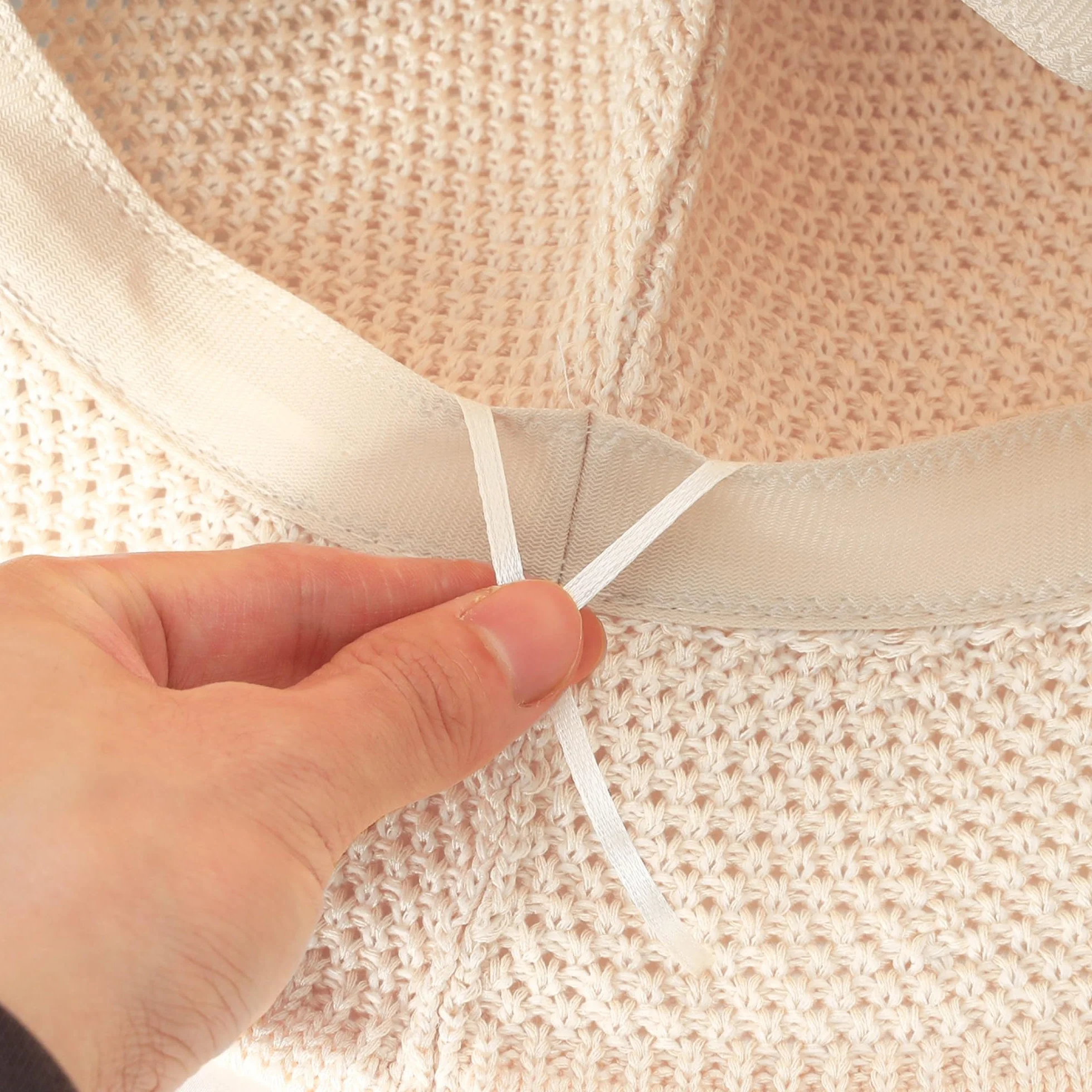 Chapeau Crochet Ajustable pour Femme Homme Été Pêche
