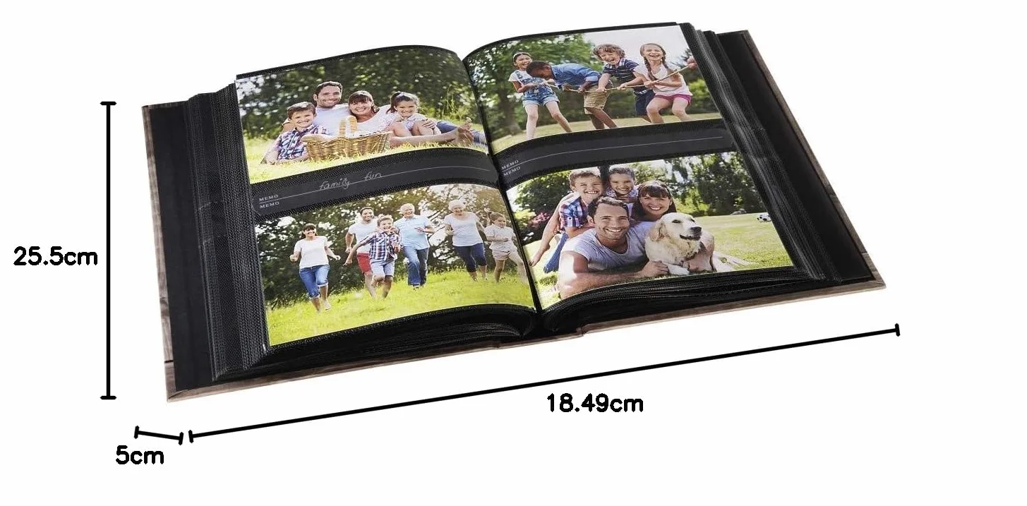 Hama Album photo enfant Batzi 19x25 cm 200 photos 10x15 cm 100 pages papier stratifié Marron