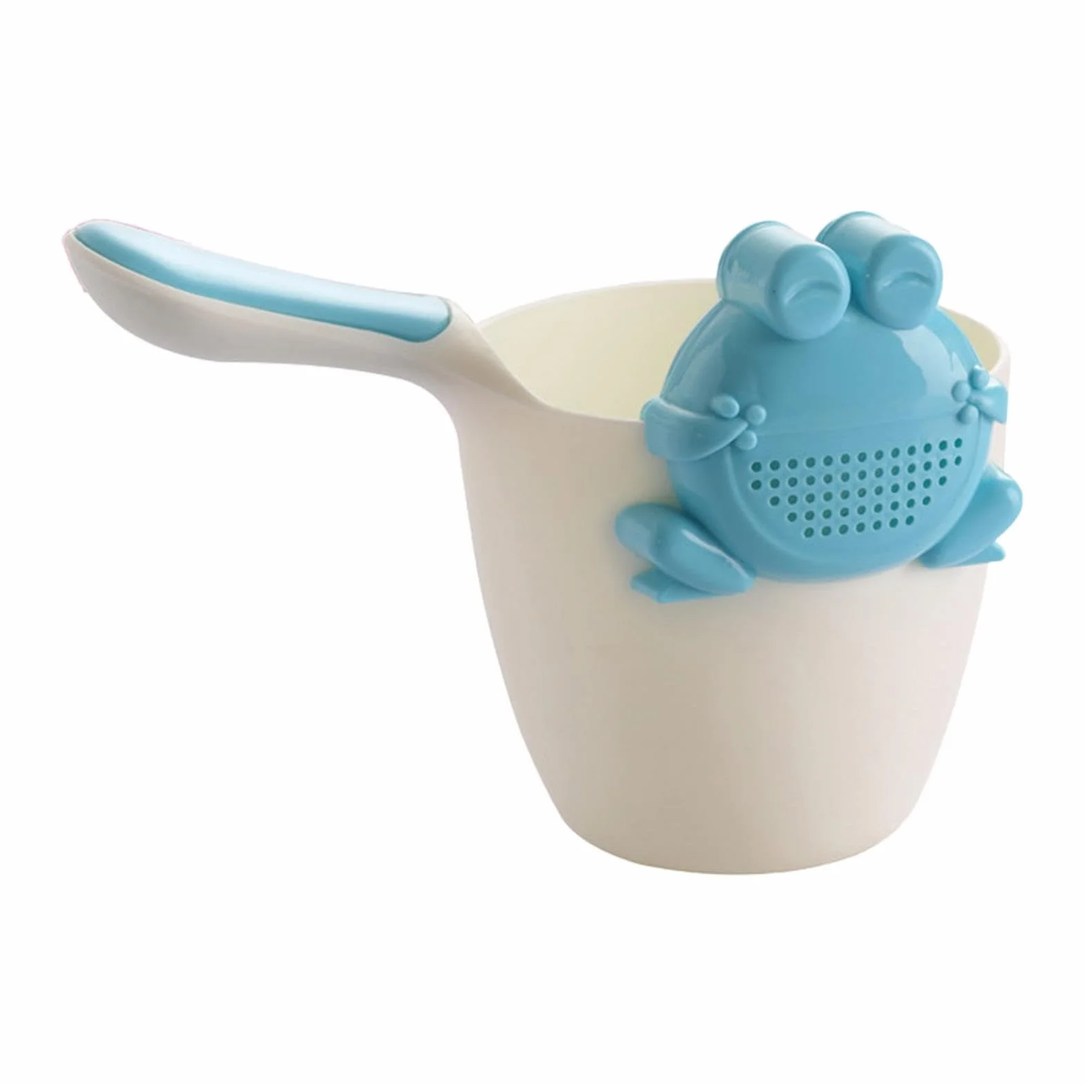 Tasse de bain bébé anti-éclaboussures seau rinçage avec poignée ergonomique