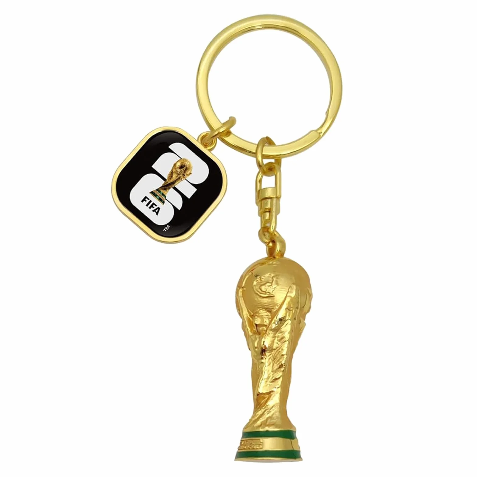 Porte-clés Officiel FIFA Coupe du Monde 2026 – Alliage de Zinc Premium