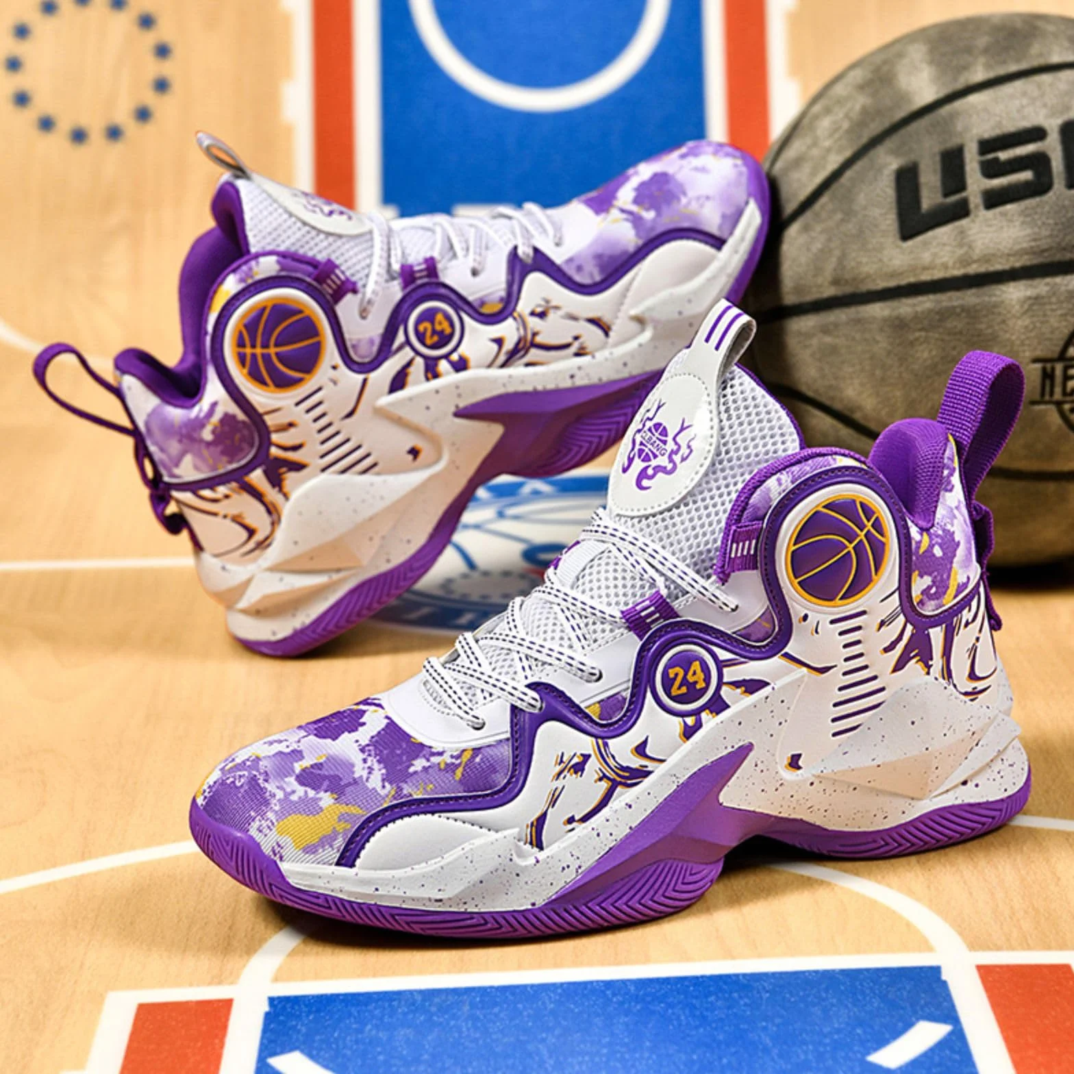 antidérapant Chaussures de Basket-ball légères