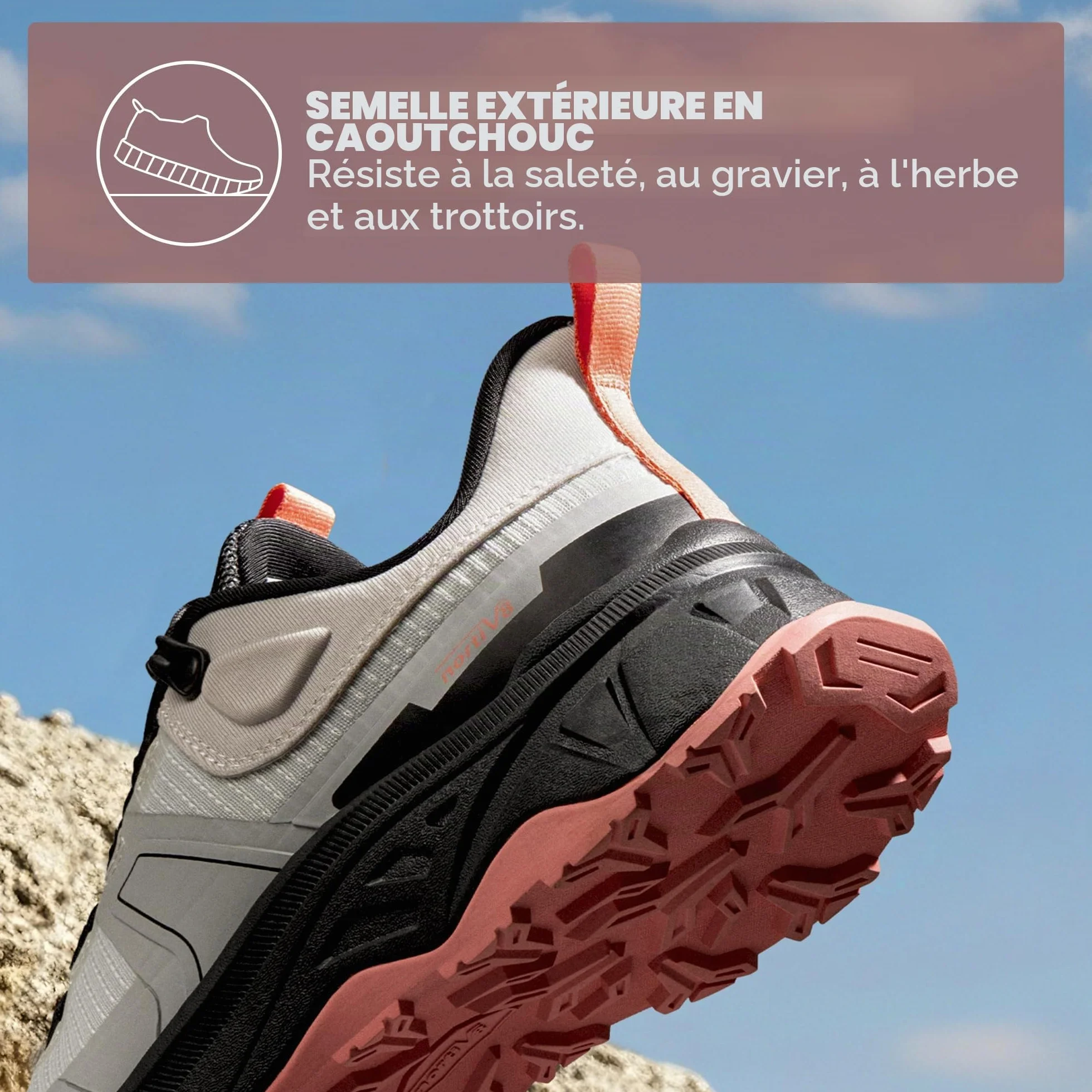 NORTIV 8 Chaussures de Randonnée Légères pour Femmes Confortables et Respirantes