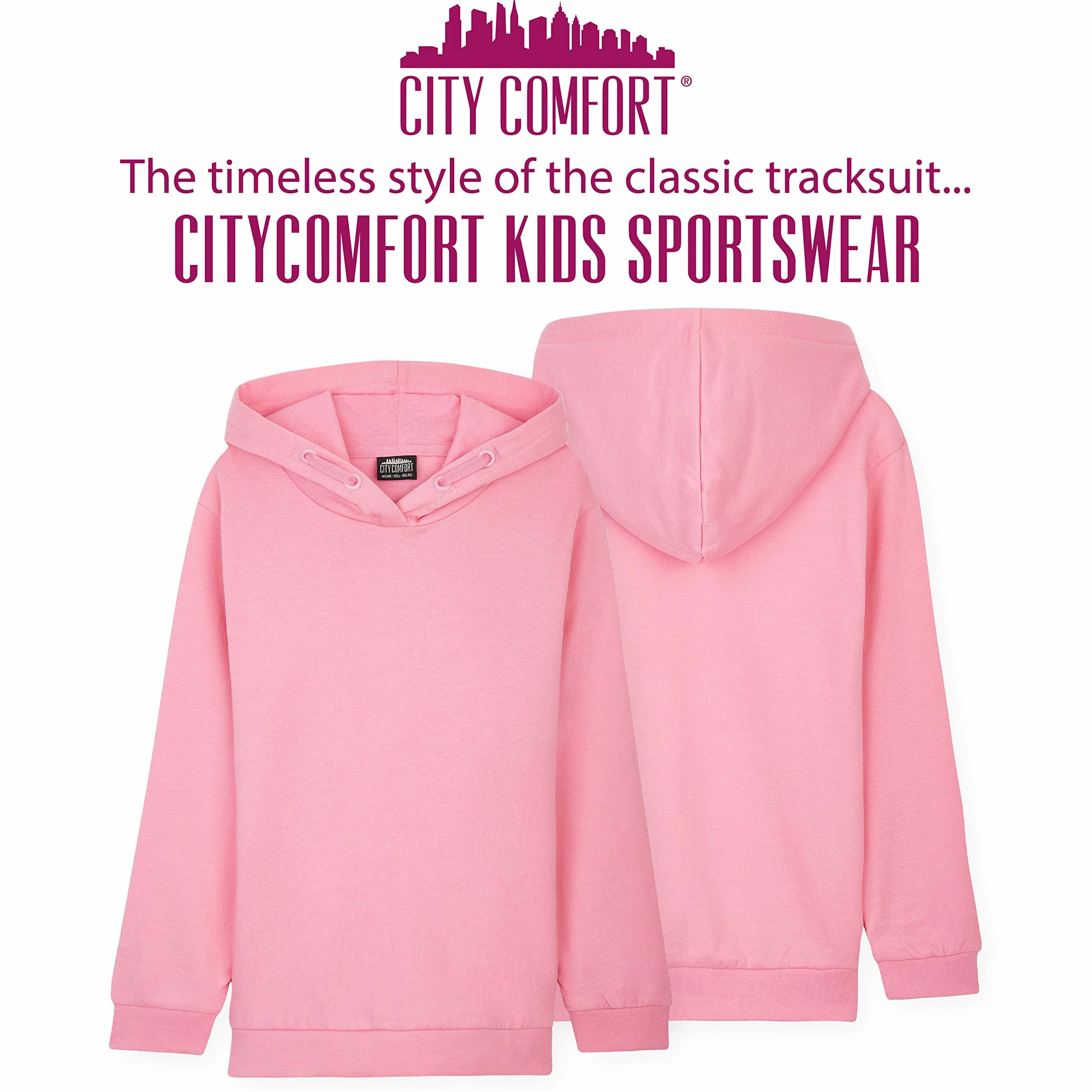 Sweat à capuche pour Garçons CityComfort