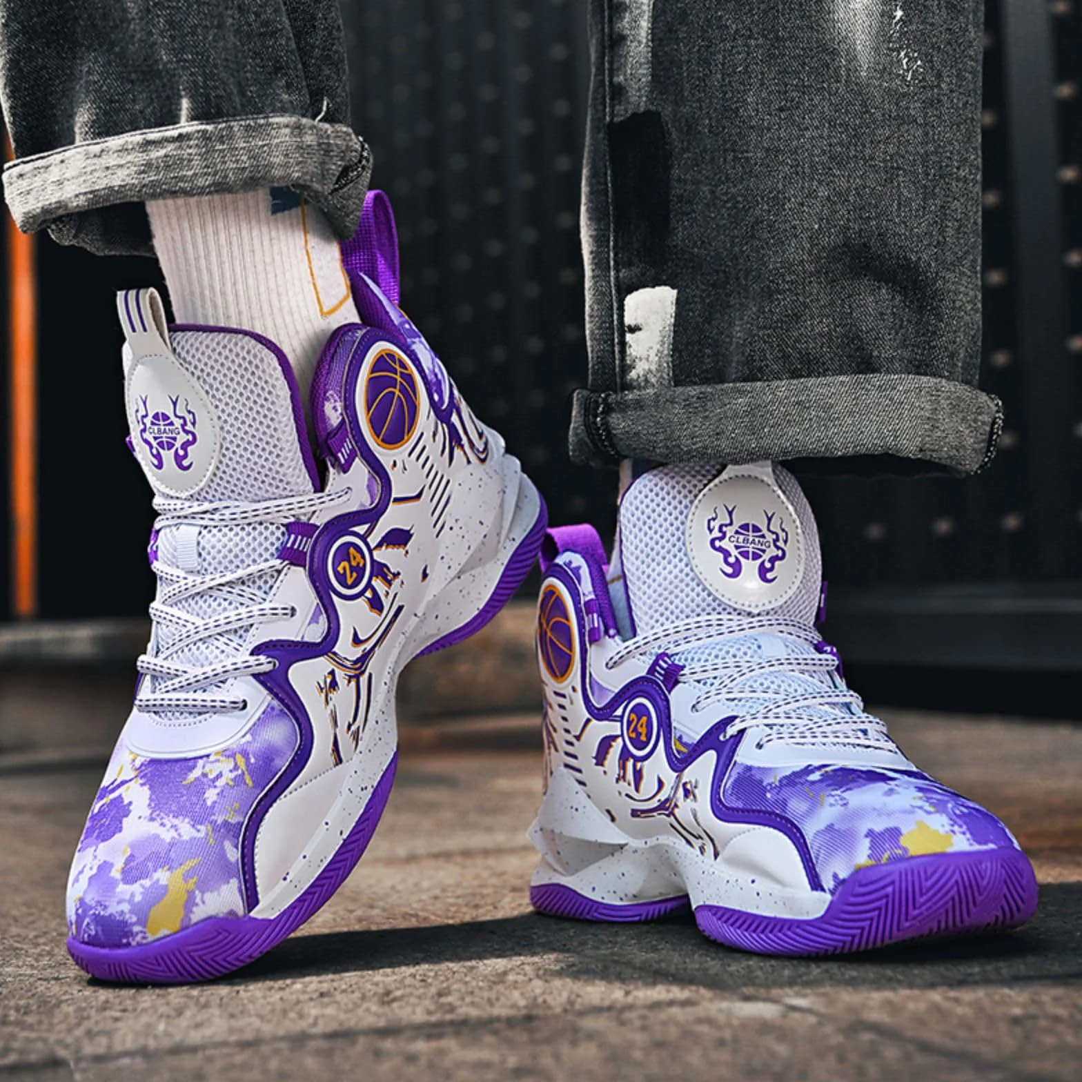 antidérapant Chaussures de Basket-ball légères