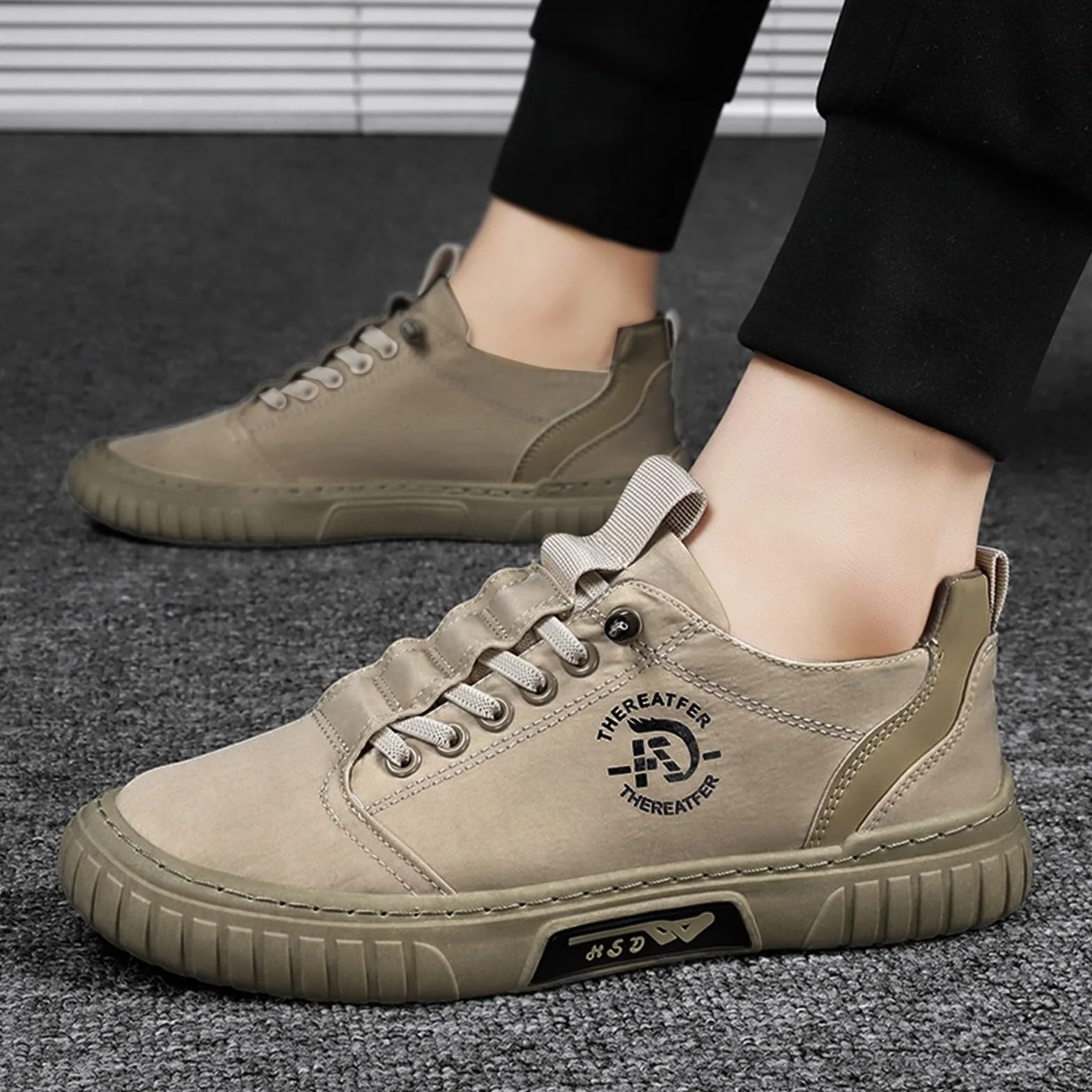 Chaussures de randonnée en toile respirantes pour homme 2026