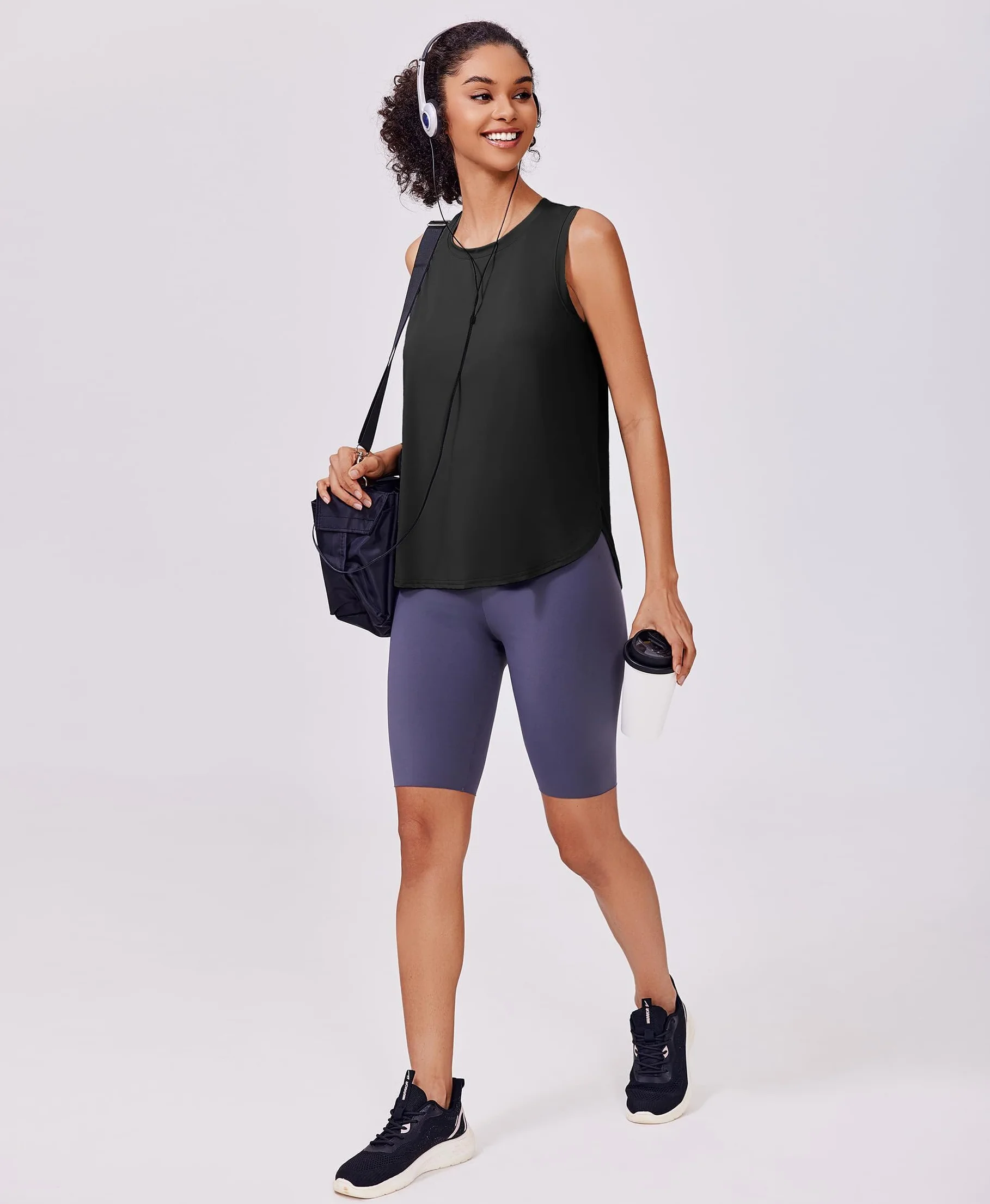 PINSPARK Débardeur De Sport pour Femme UPF 50+ Protection Solaire Yoga Fitness Haut Léger