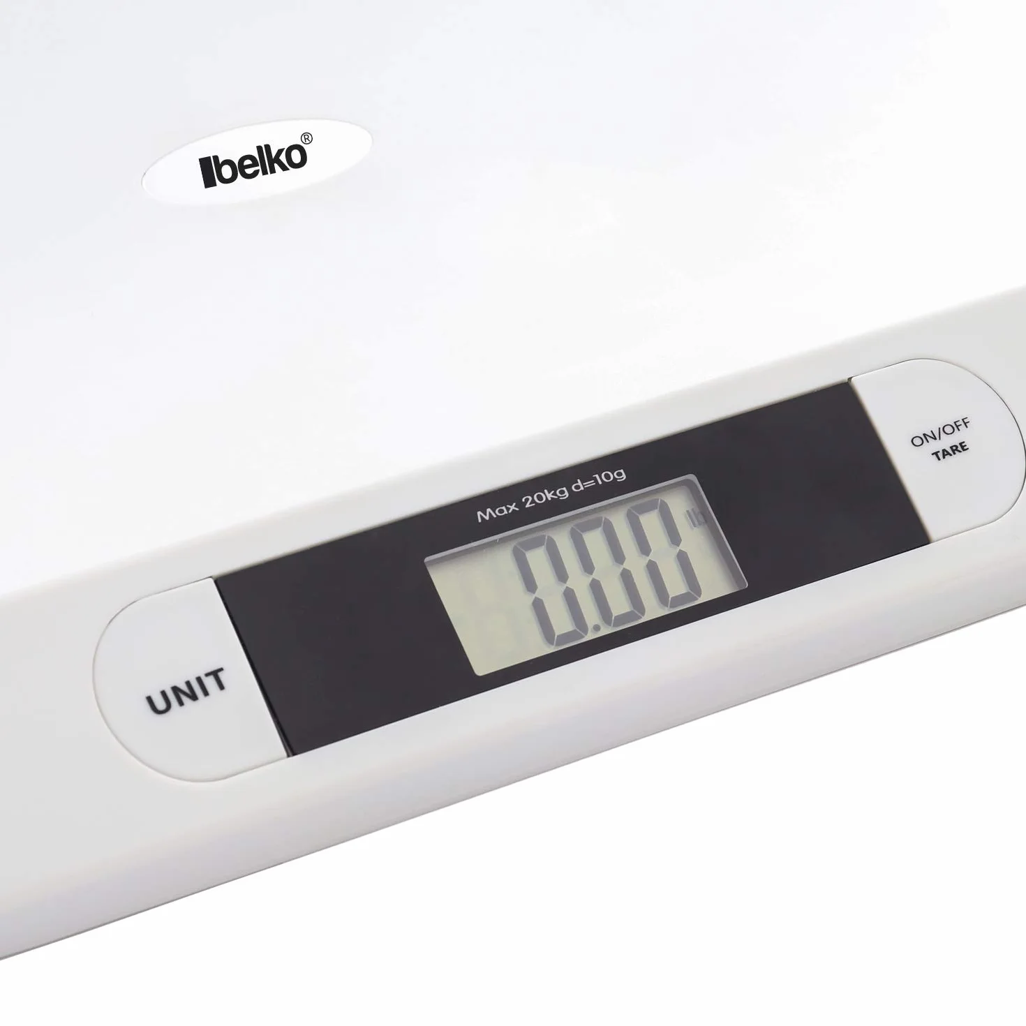 Belko Pèse-bébé Plat Numérique 20 kg Balance d'Allaitement Pèse-animal