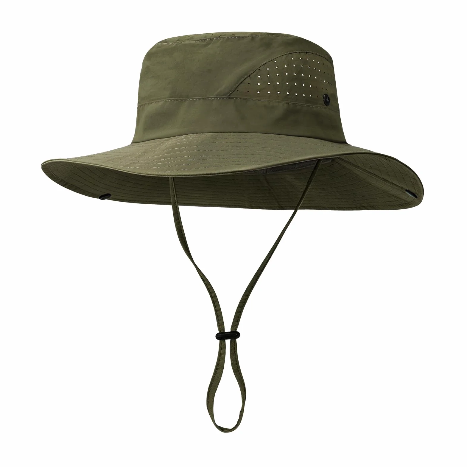 Bucket Hat UPF 50+ Imperméable Léger Large Bord Chapeau de Soleil Respirant Séchage Rapide