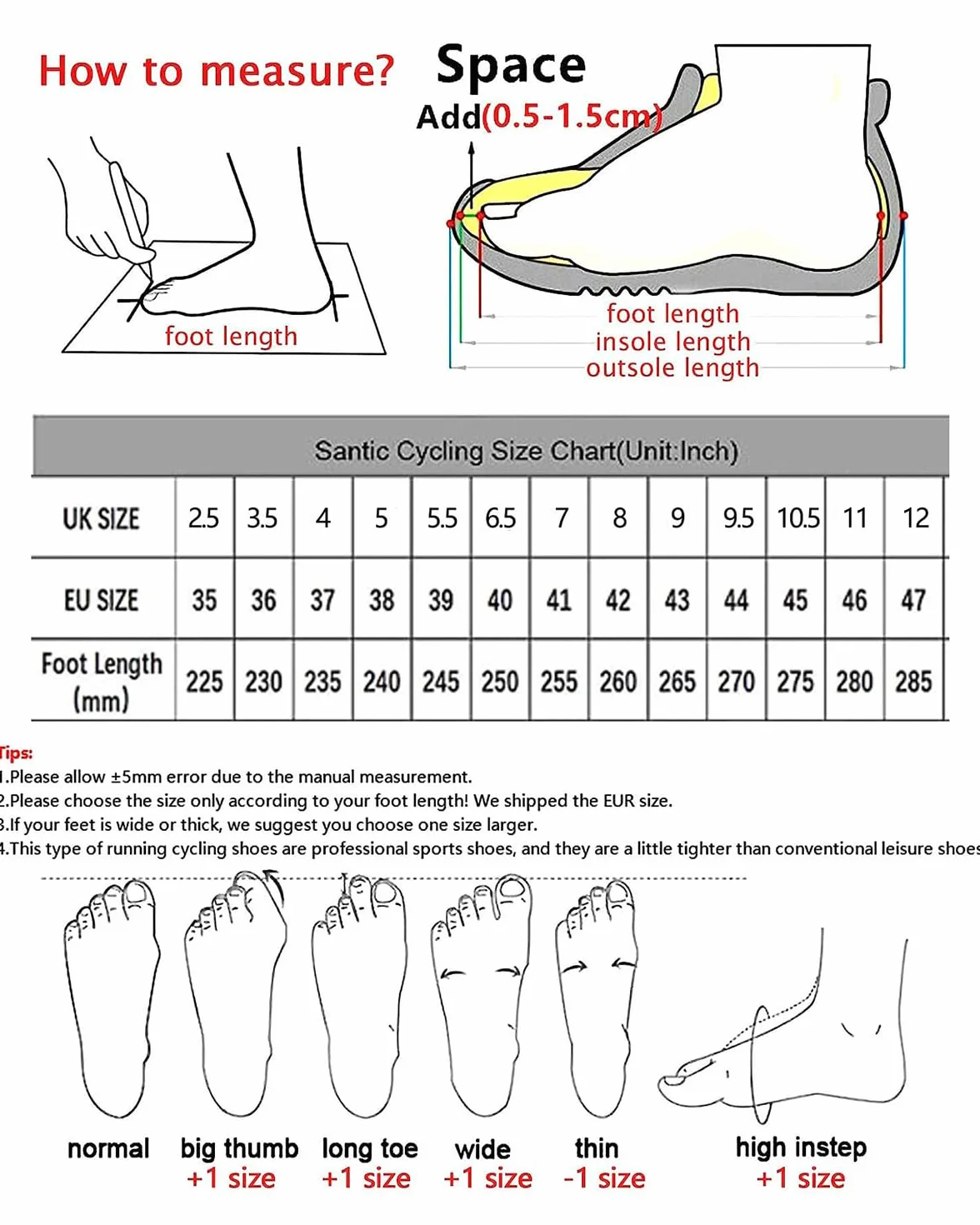 Chaussures de Cyclisme Route Hommes Femmes Caoutchouc Semelle Vélo sans Verrouillage 36-47 EU