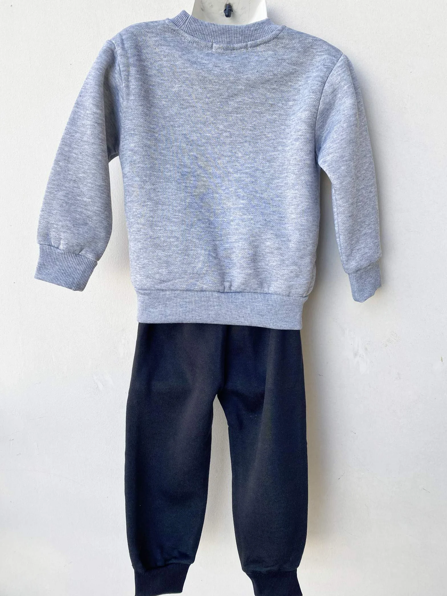 Elim Ensemble survêtement fille imprimé sweat manches longues col rond pantalon jogging enfant