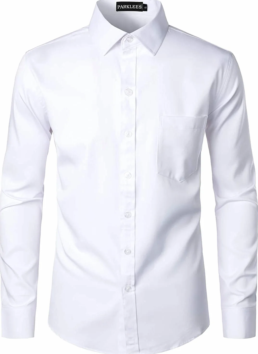 PARKLEES Chemise élégante à coupe ajustée manches longues homme