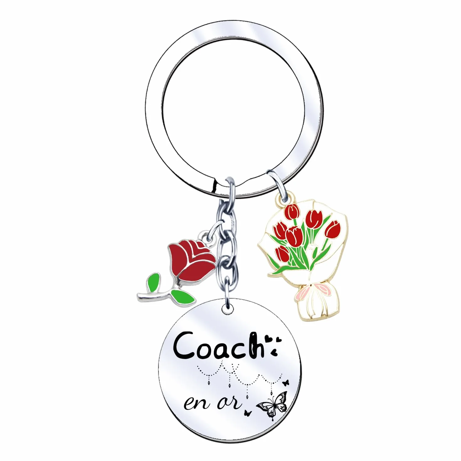 Coach Porte Clef Cadeau Femme Anniversaire Merci Maîtresse