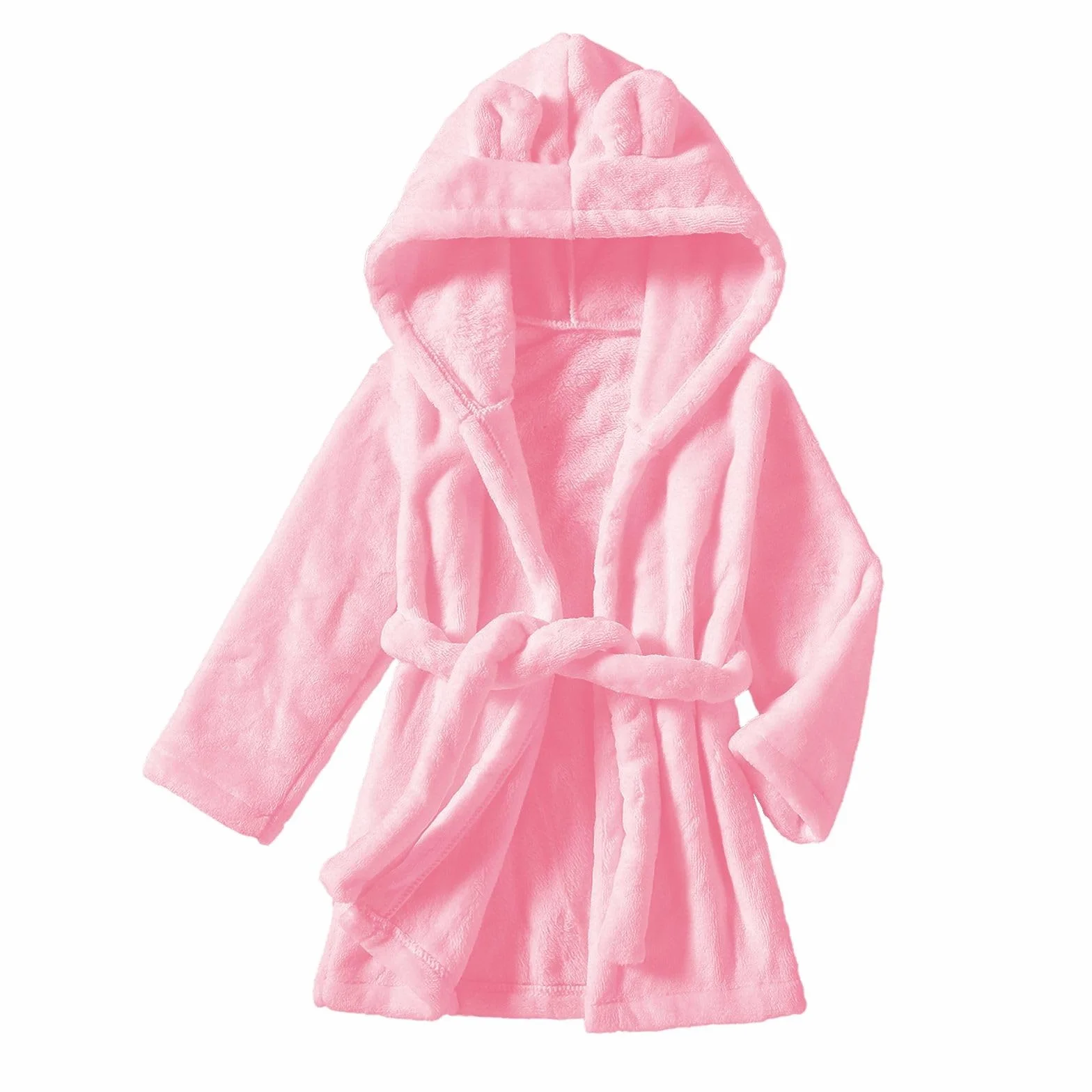 Peignoir bébé personnalisé doux moelleux brodé prénom garçons filles automne hiver