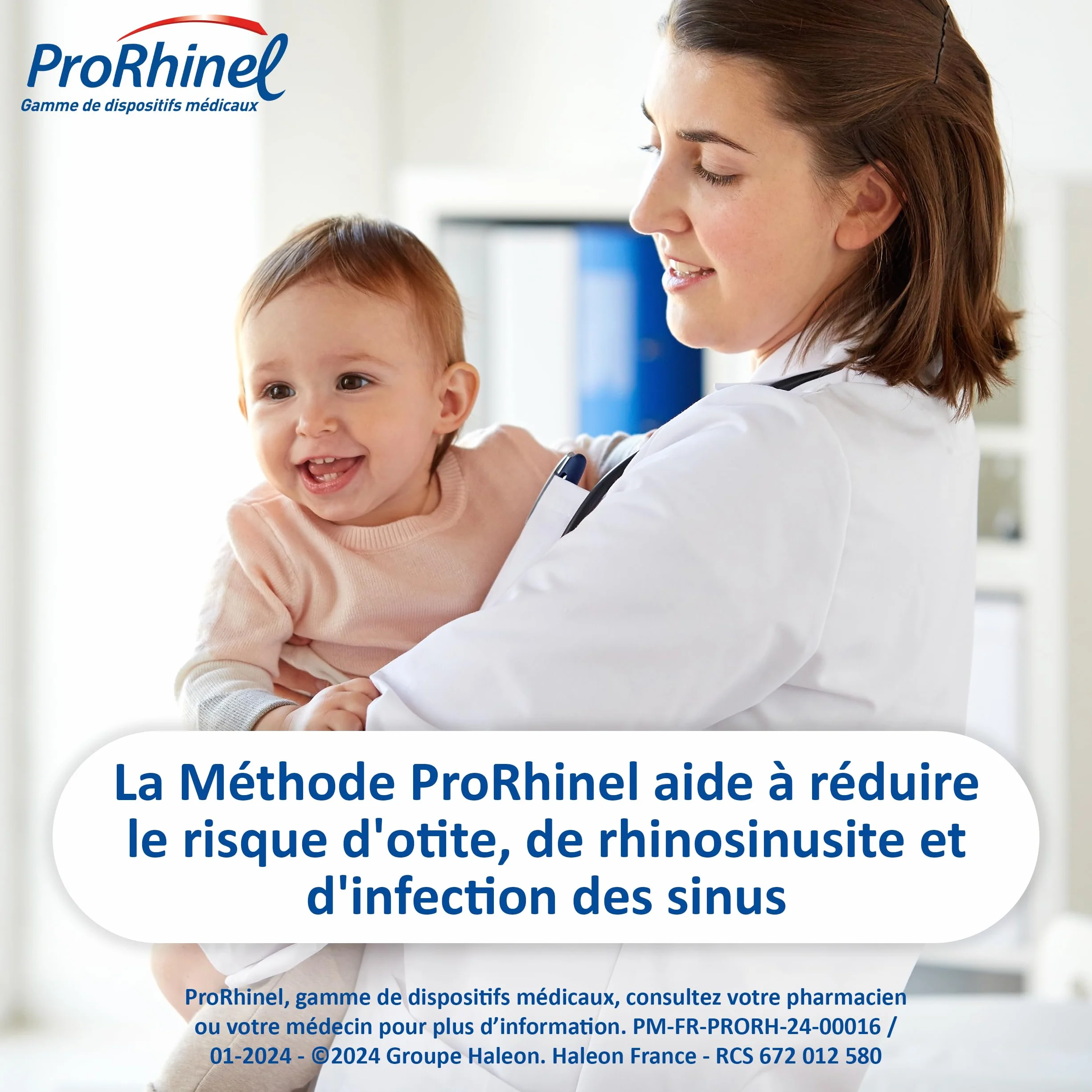 PRORHINEL Sérum Physiologique Stérile Lavage Nasal Lot 6 x 30 Unidoses Sans Conservateur Fabriqué En France