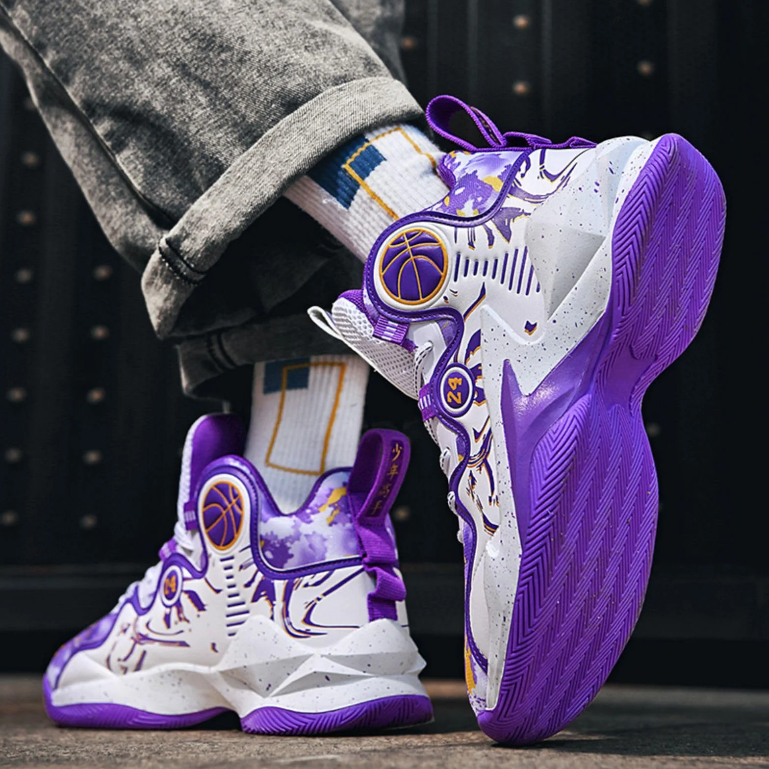 antidérapant Chaussures de Basket-ball légères